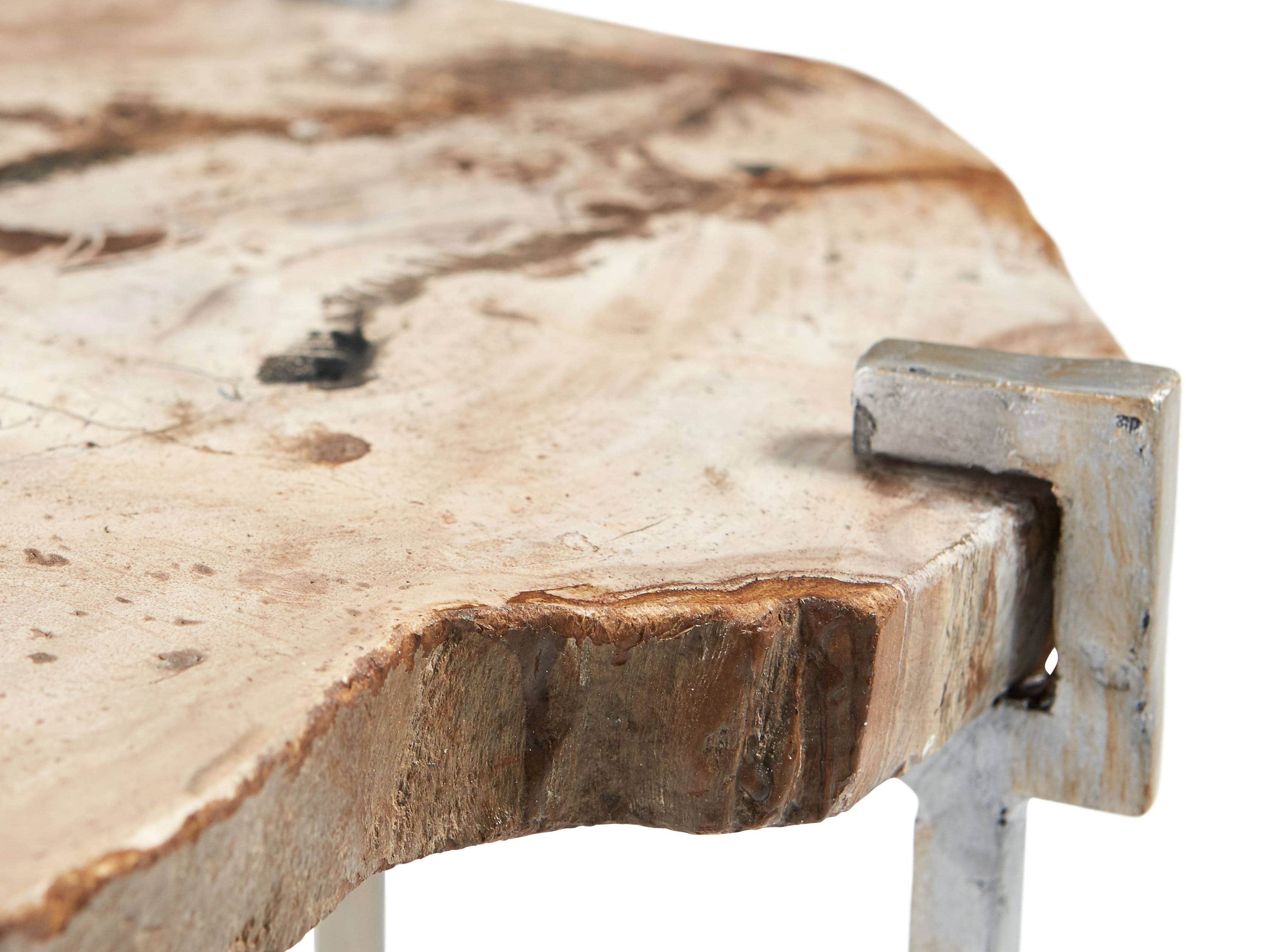 Petrified Accent Table
