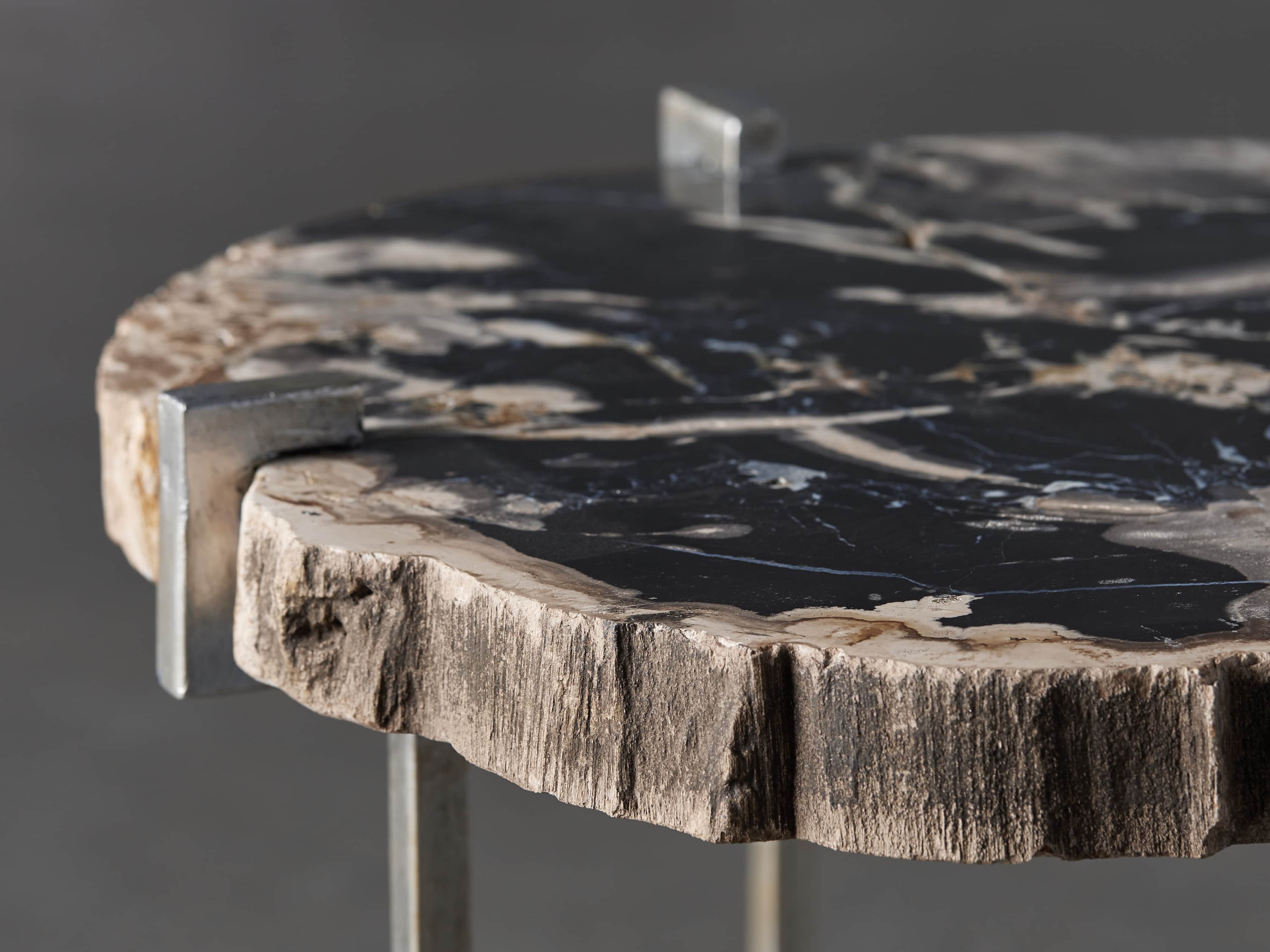 petrified wood table arhaus