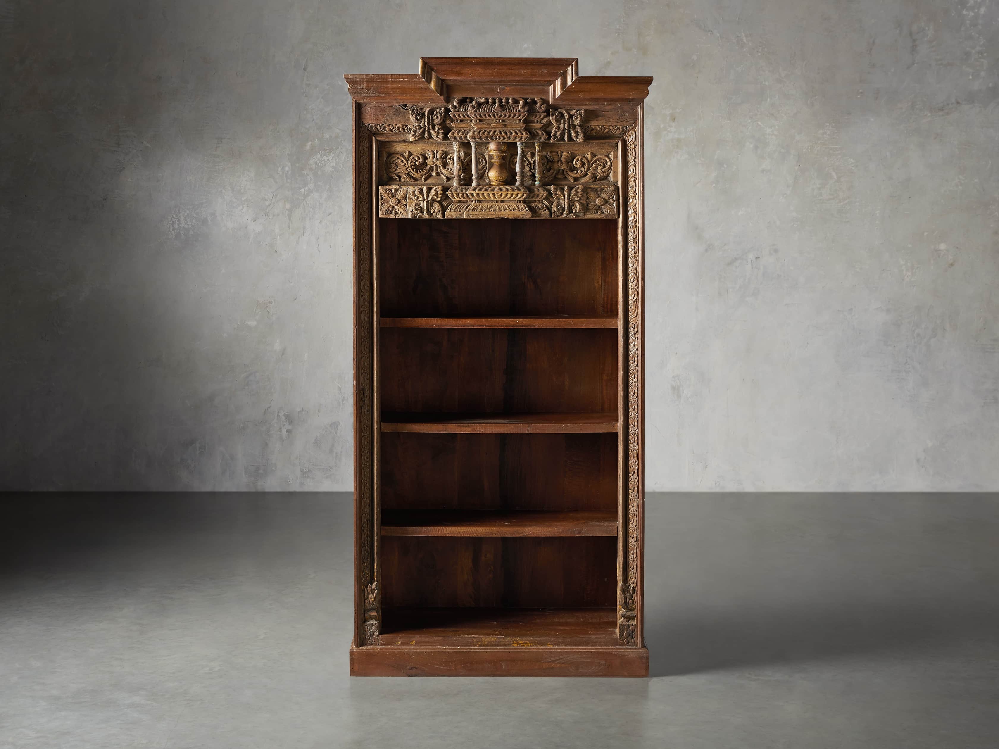 78" Reclaimed Door-Frame Bookcase