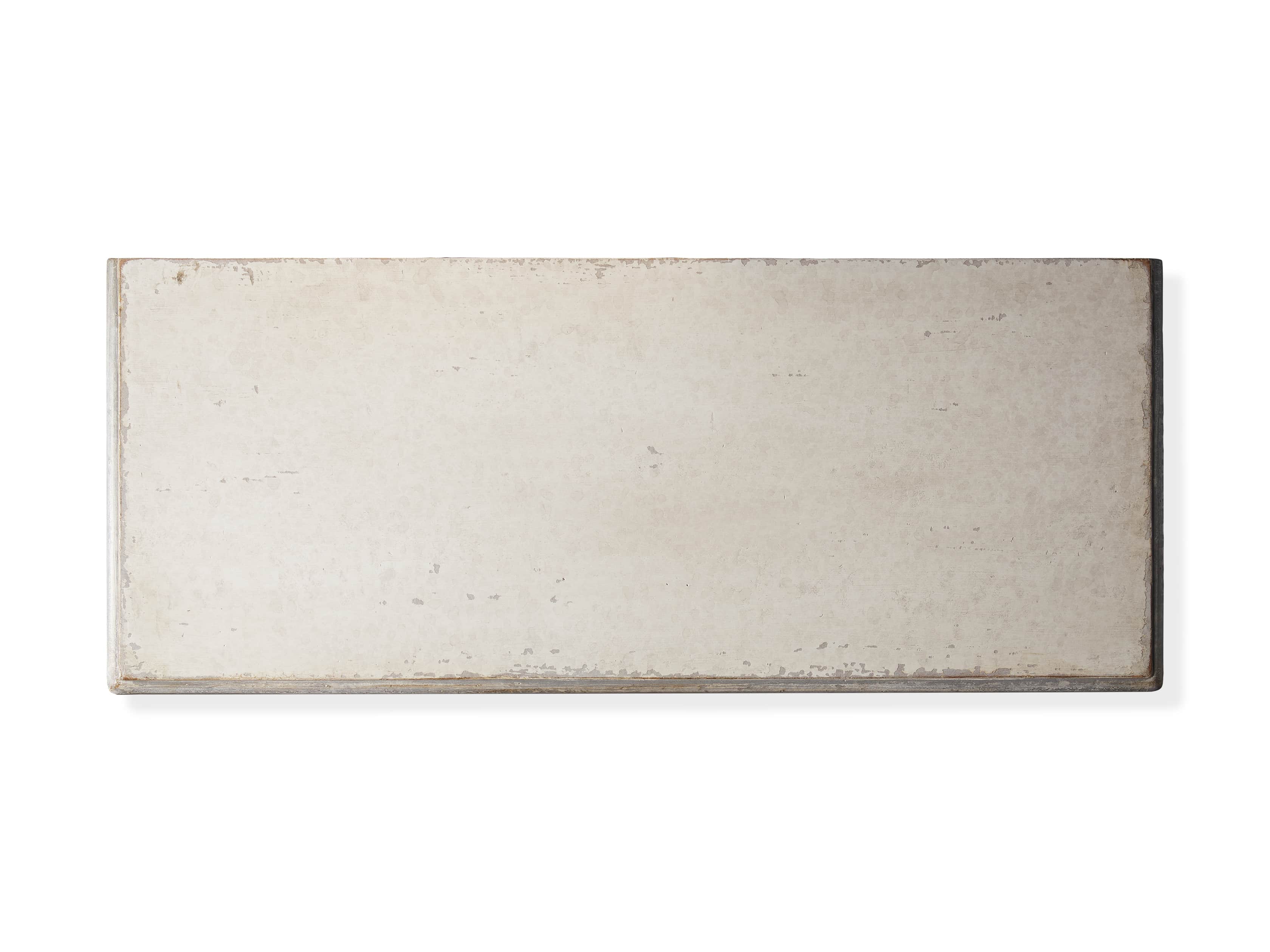 Amalfi 44.5" Modello Isabella 2 Door Chest in Bianco with Grigio, slide 4 of 5