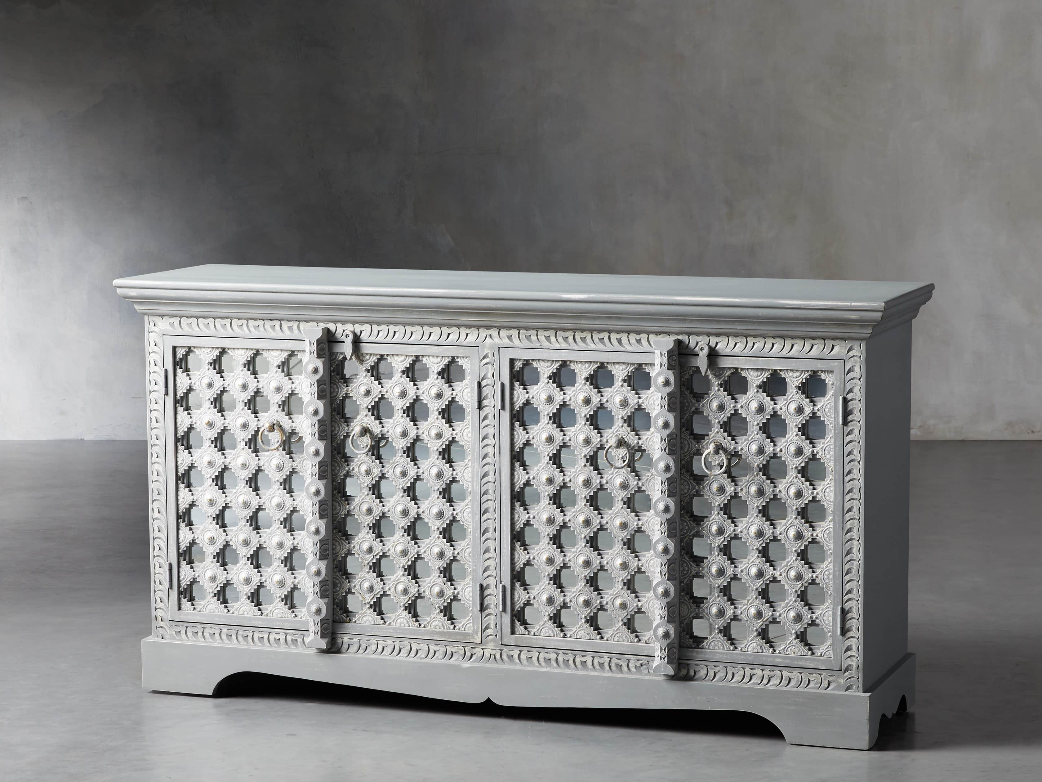 Anika 60" Console in Grey