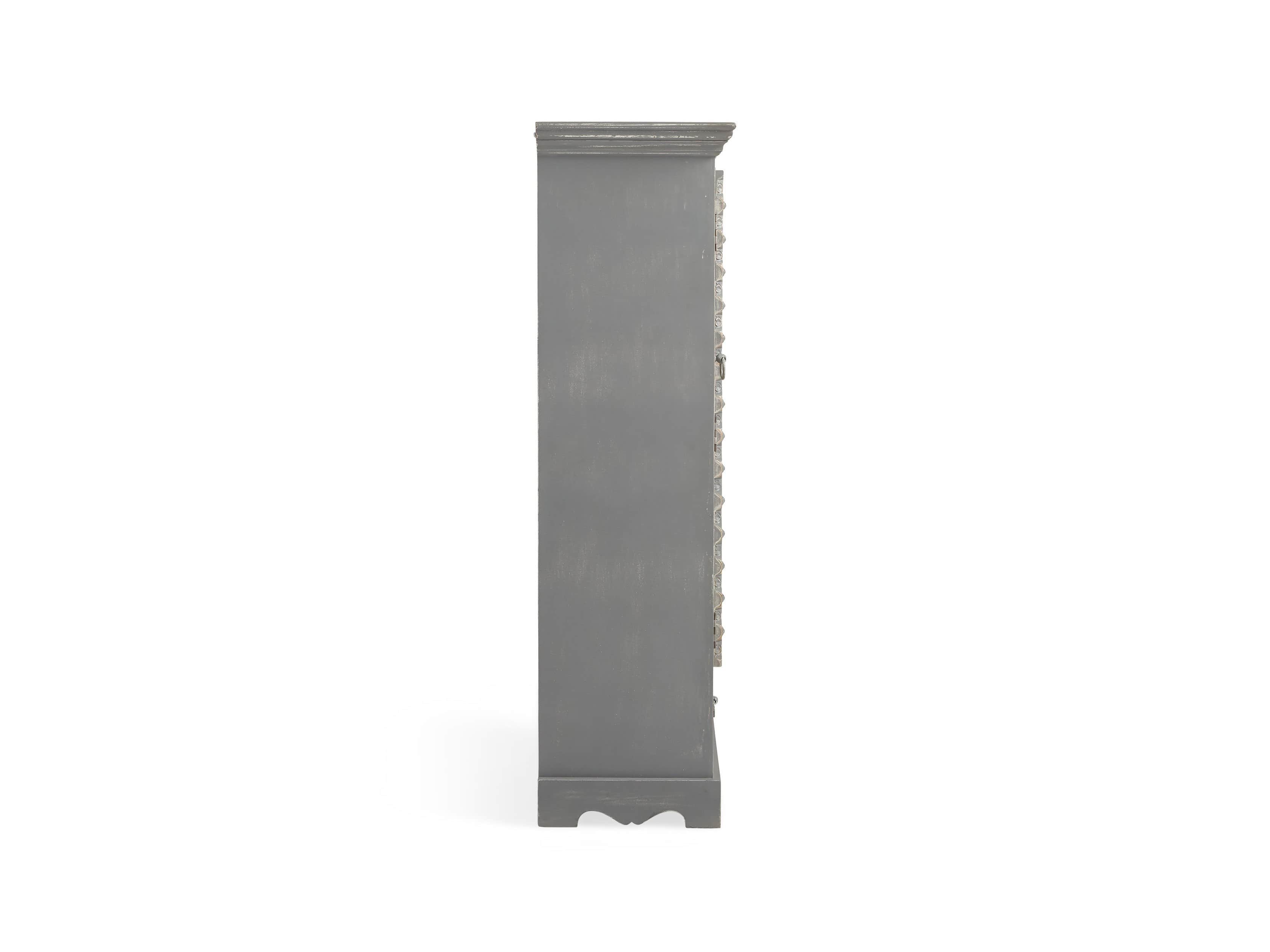 Anika 28" Armoire in Grey, slide 4 of 6