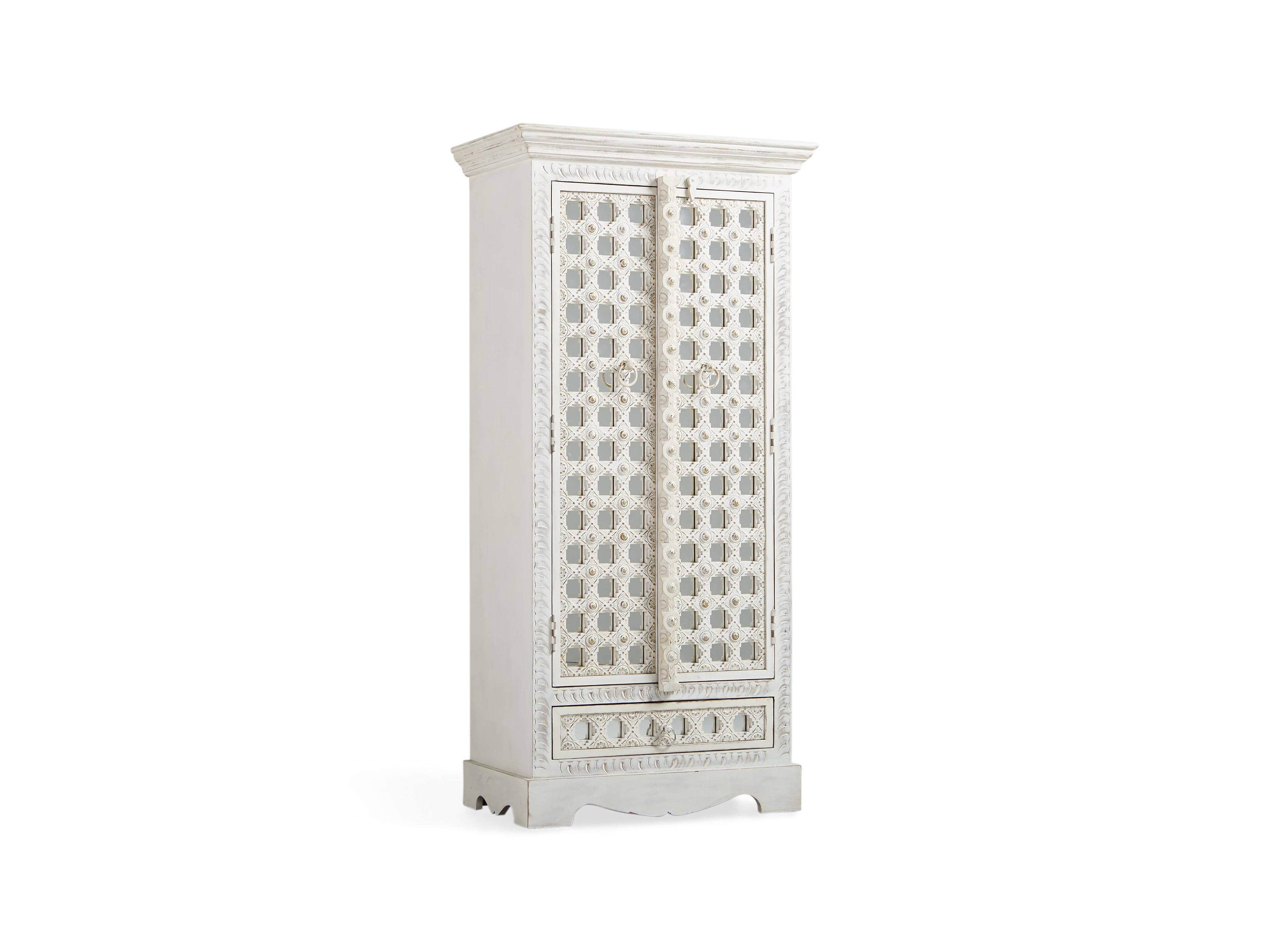 Anika 28" Armoire in White, slide 3 of 6