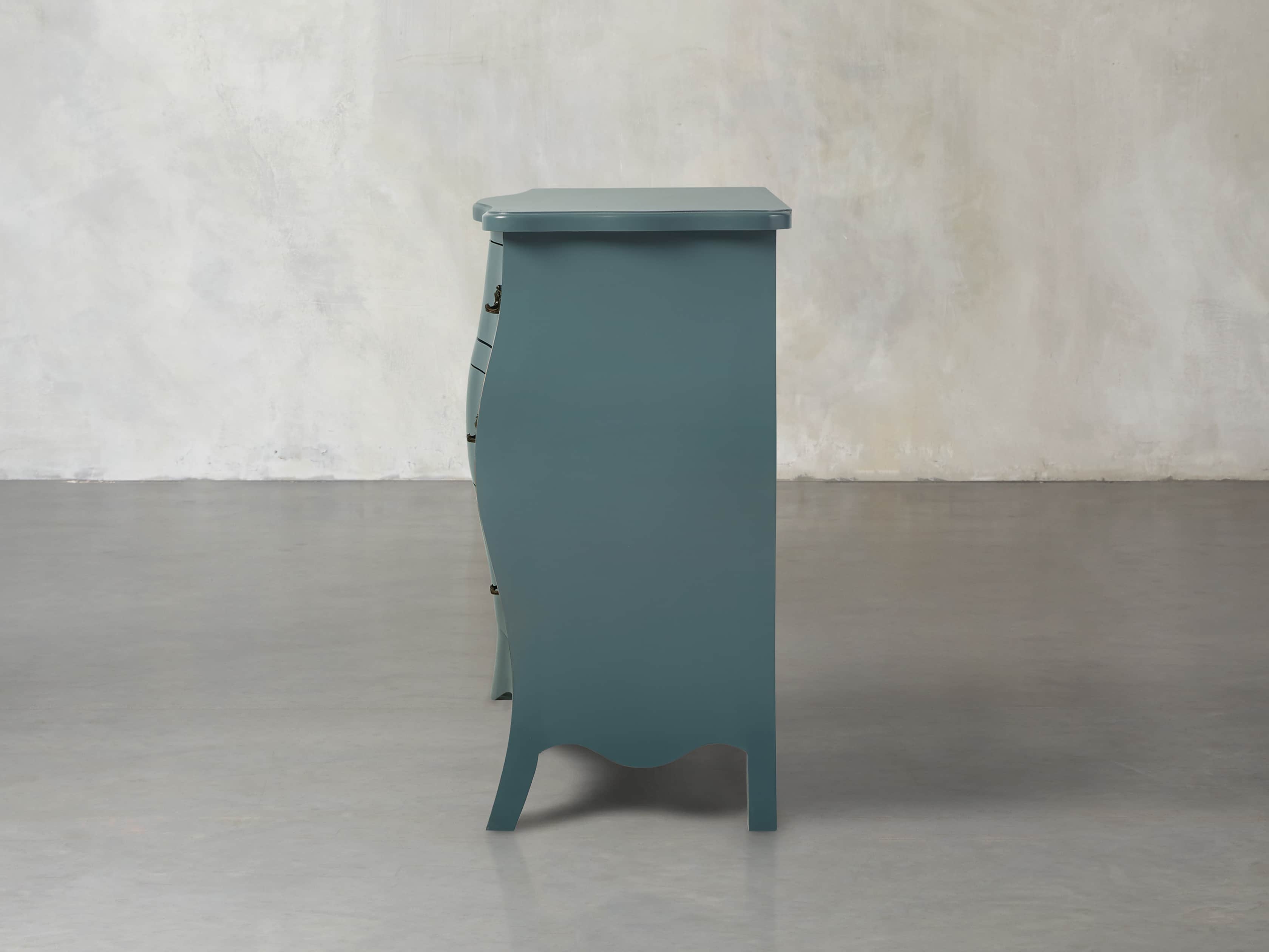 BOMBAY 3 DRAWER CHEST IN BAY GREEN, slide 4 of 5