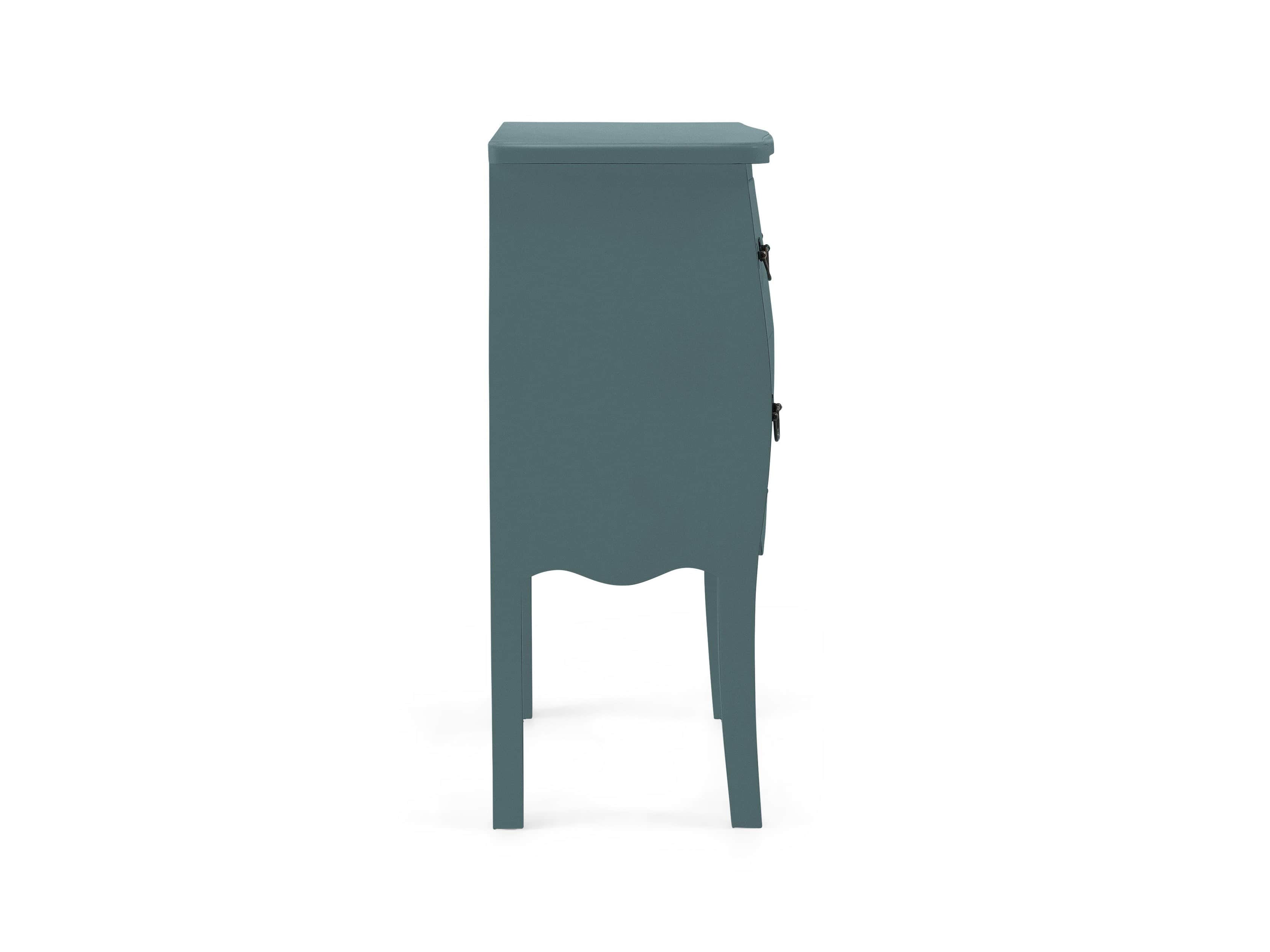 Bombay Small 2 Drawer Chest in Bay Green
