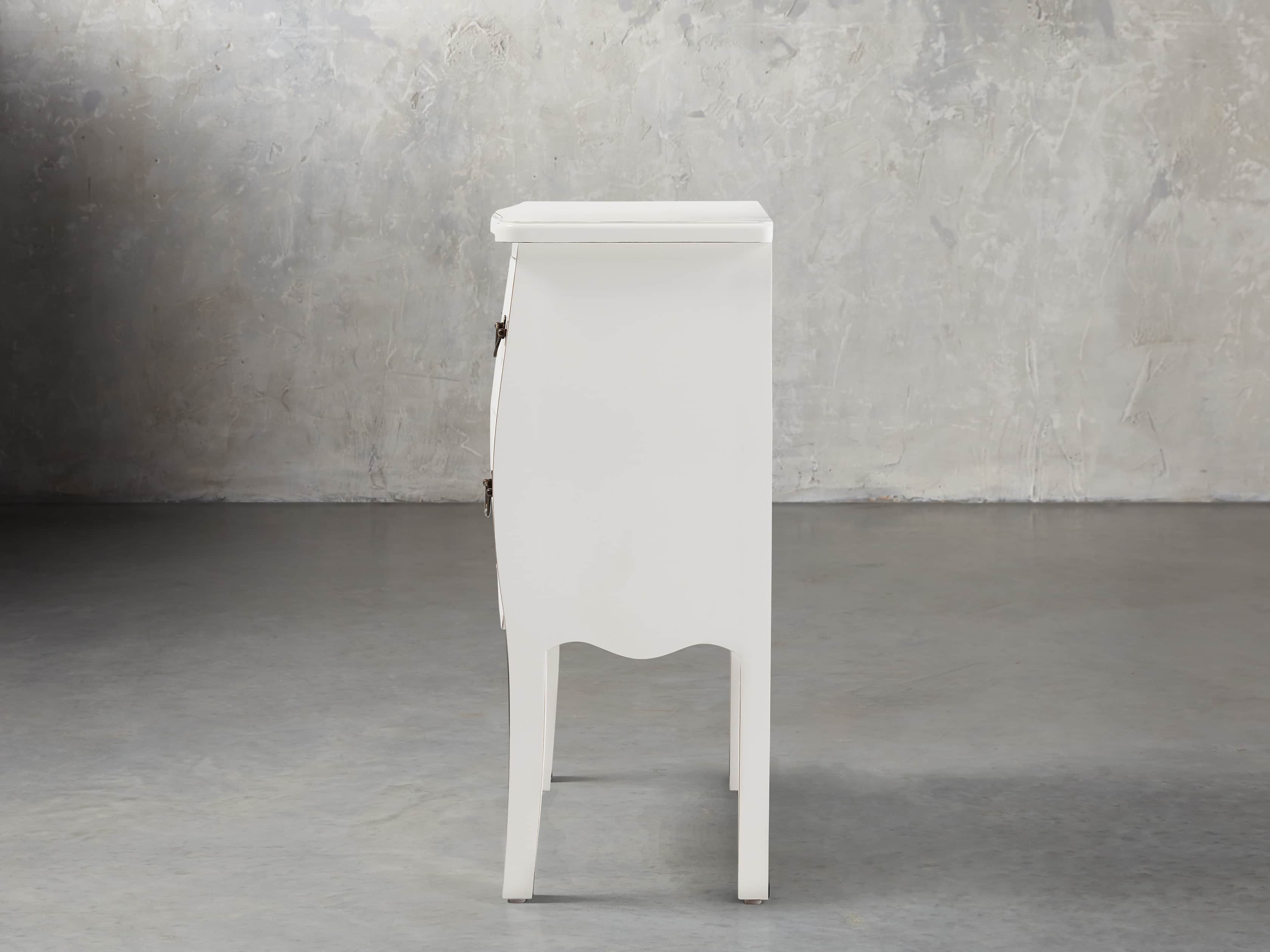 Bombay Small 2 Drawer Chest in White