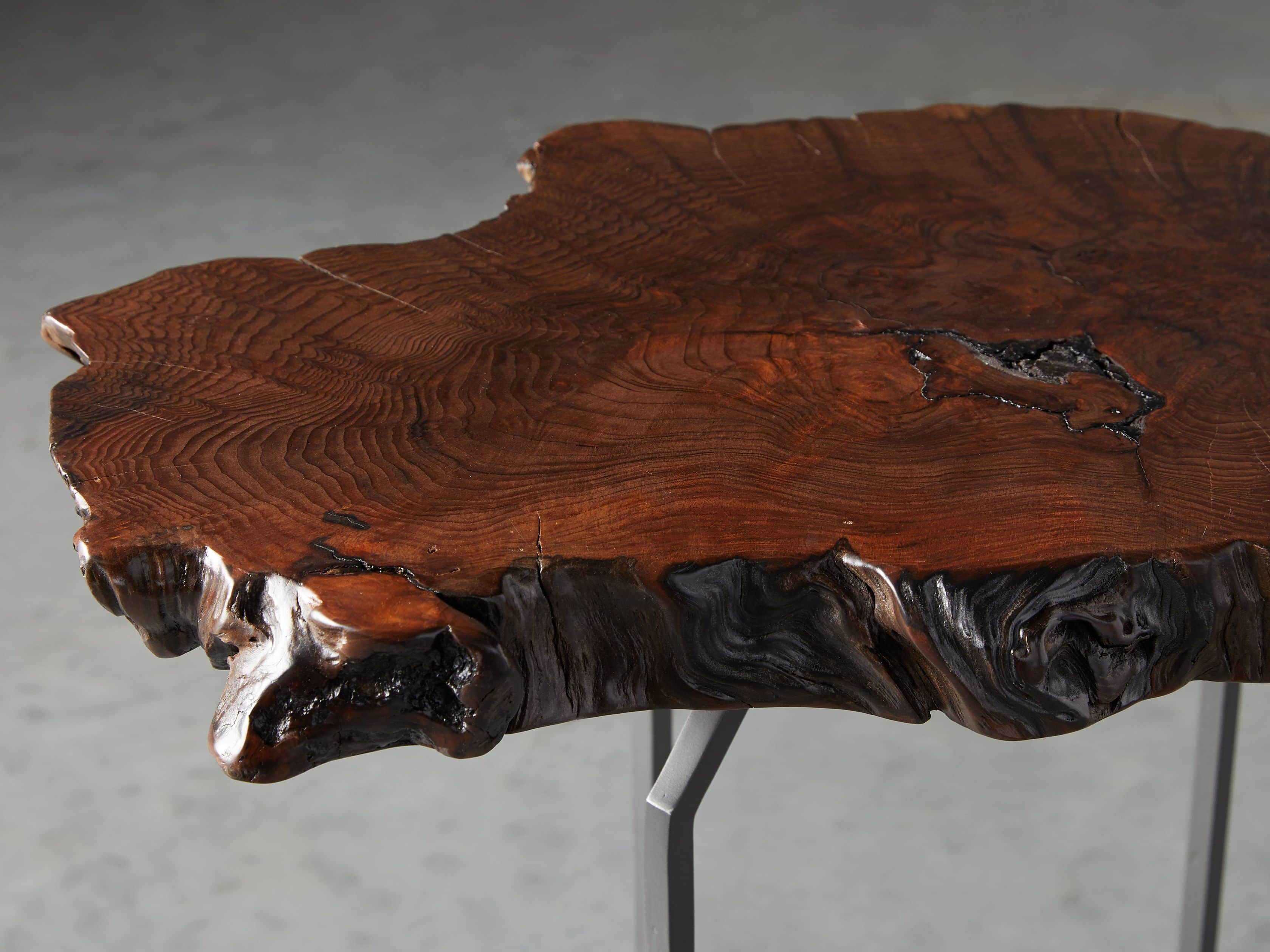 Redwood Live Edge End Table, slide 4 of 7