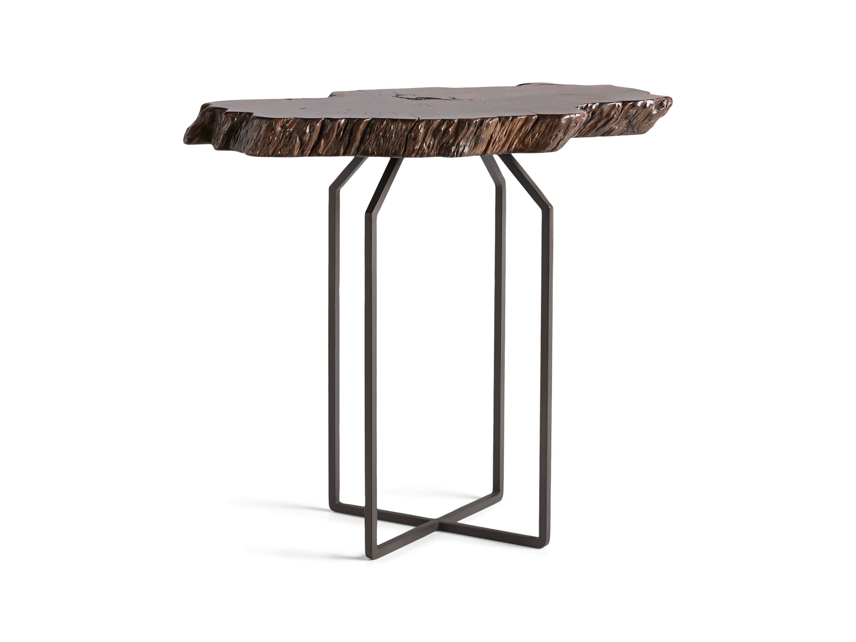 Redwood Live Edge End Table, slide 6 of 7