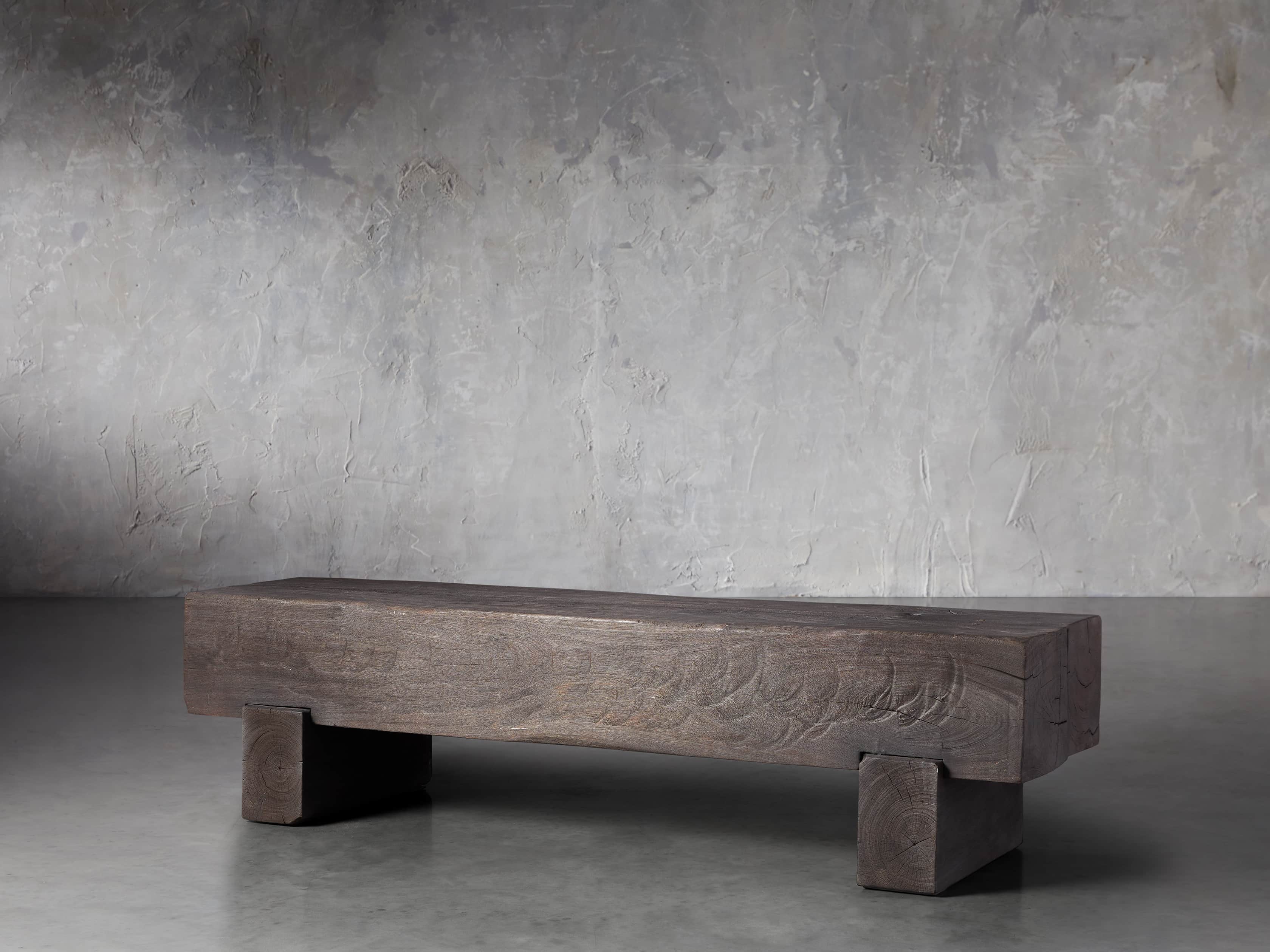 Mangata Shou Sugi Ban Bench, slide 2 of 6