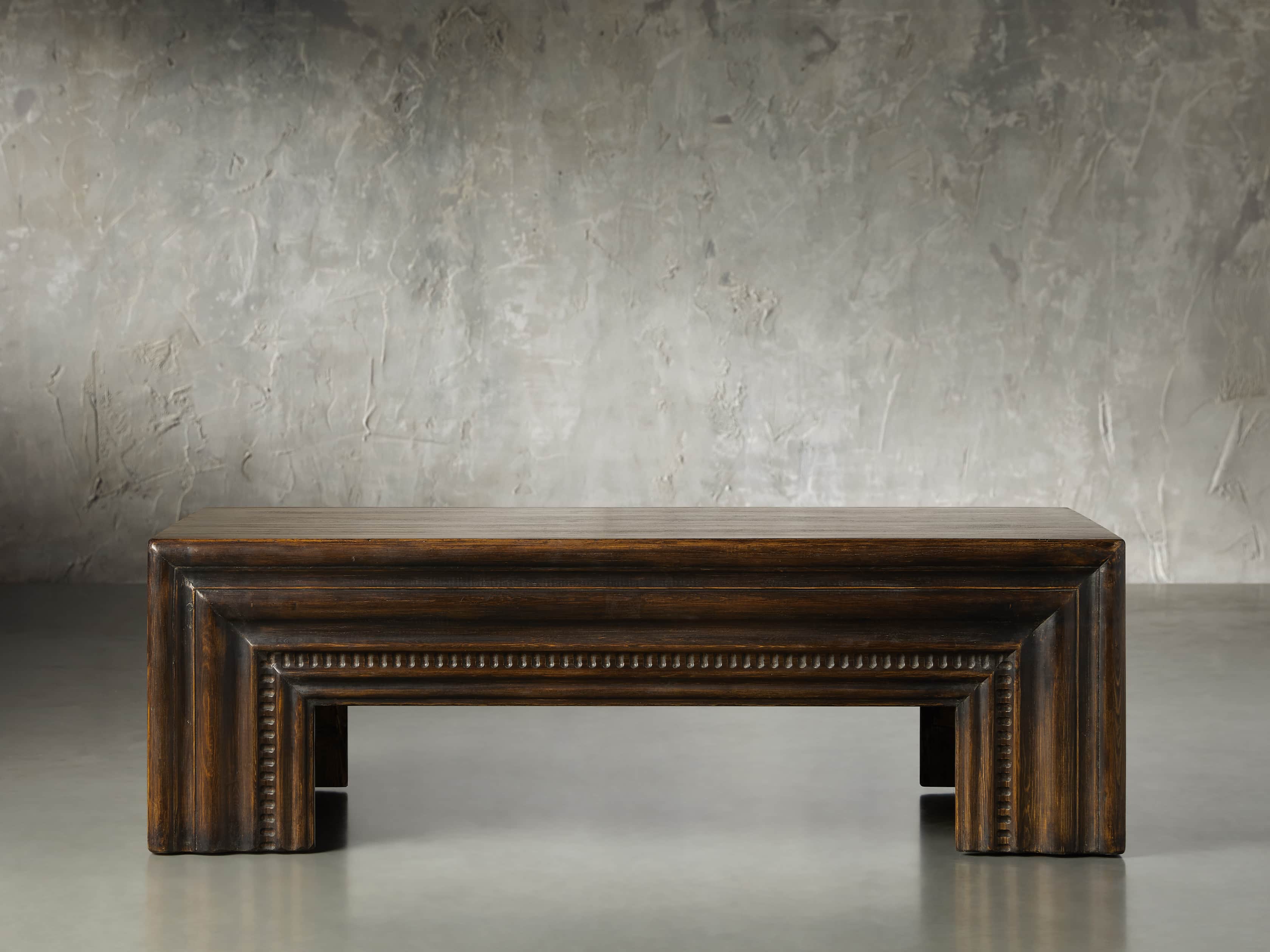 Millie 55" Coffee Table in Dhurrie Brown, slide 1 of 4