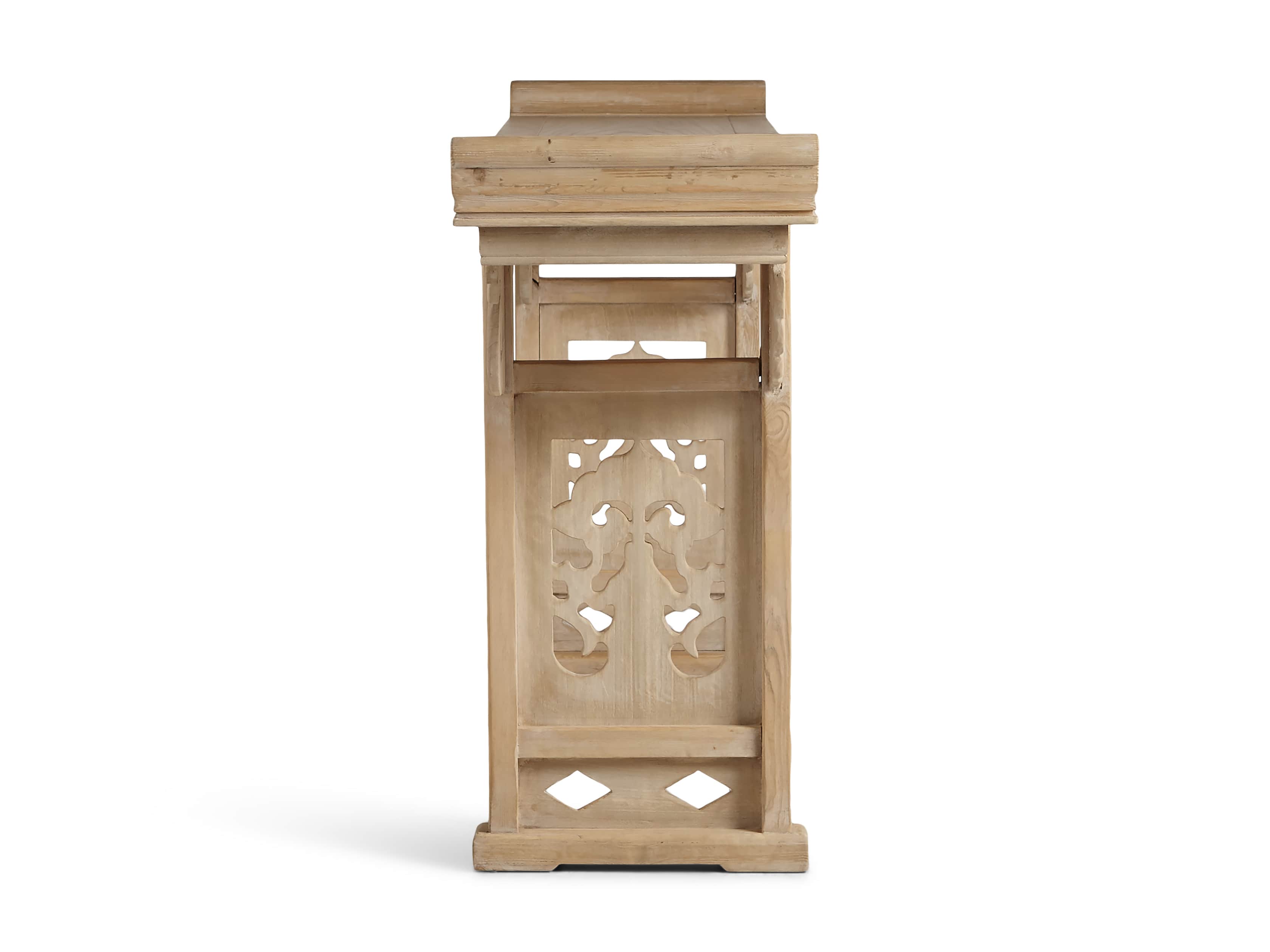 Ming 86" Altar Table in Natural Pine, slide 10 of 10
