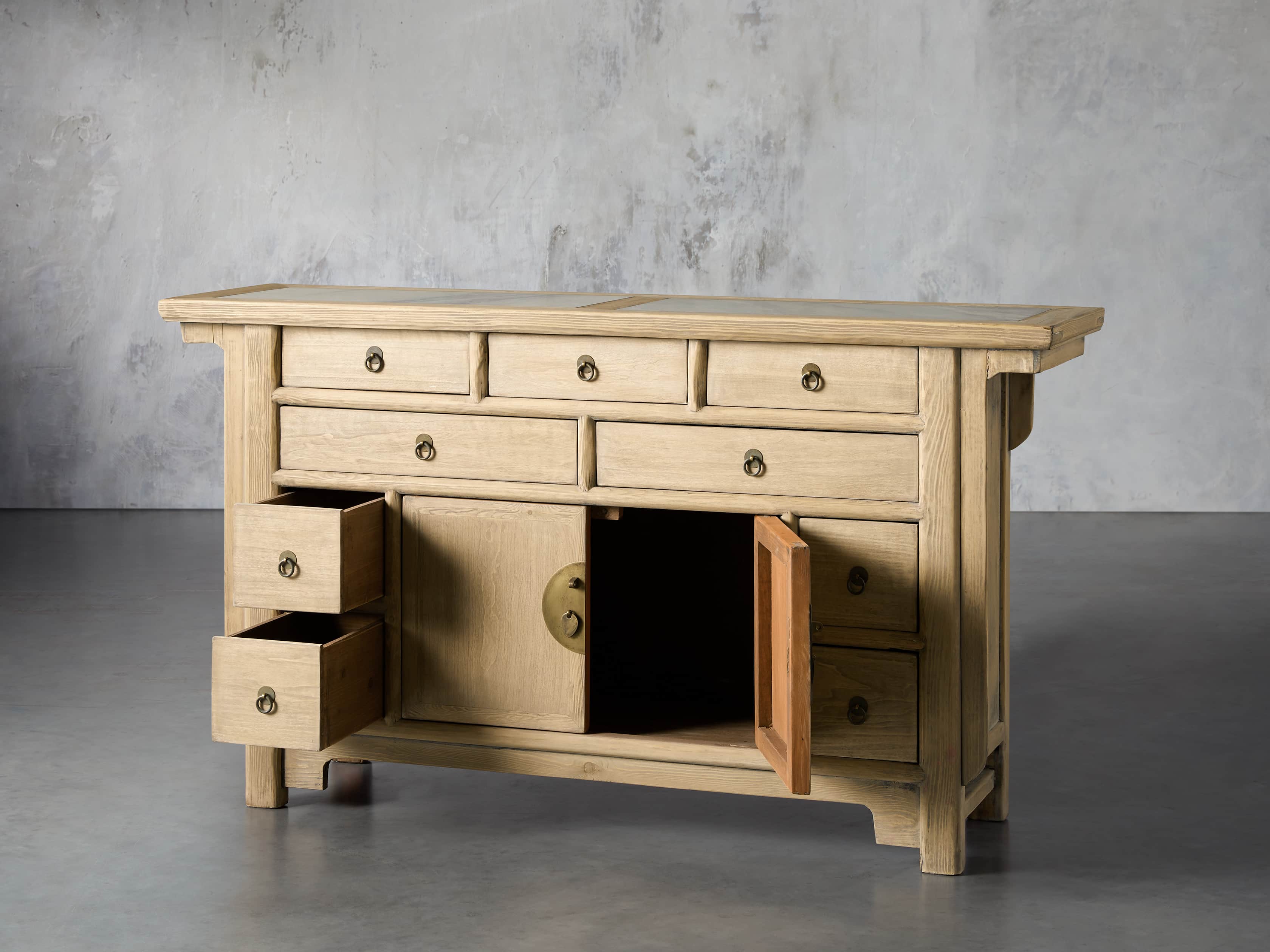Ming 60" Buffet in Natural