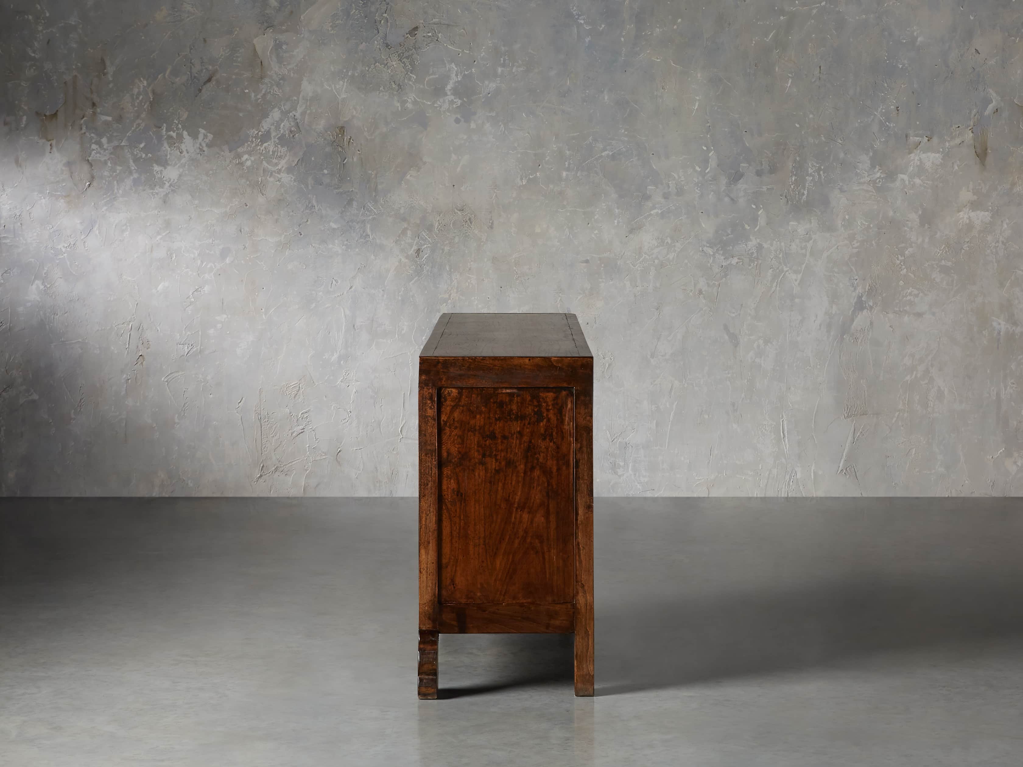 Ming 83" Cabriole Leg Cabinet