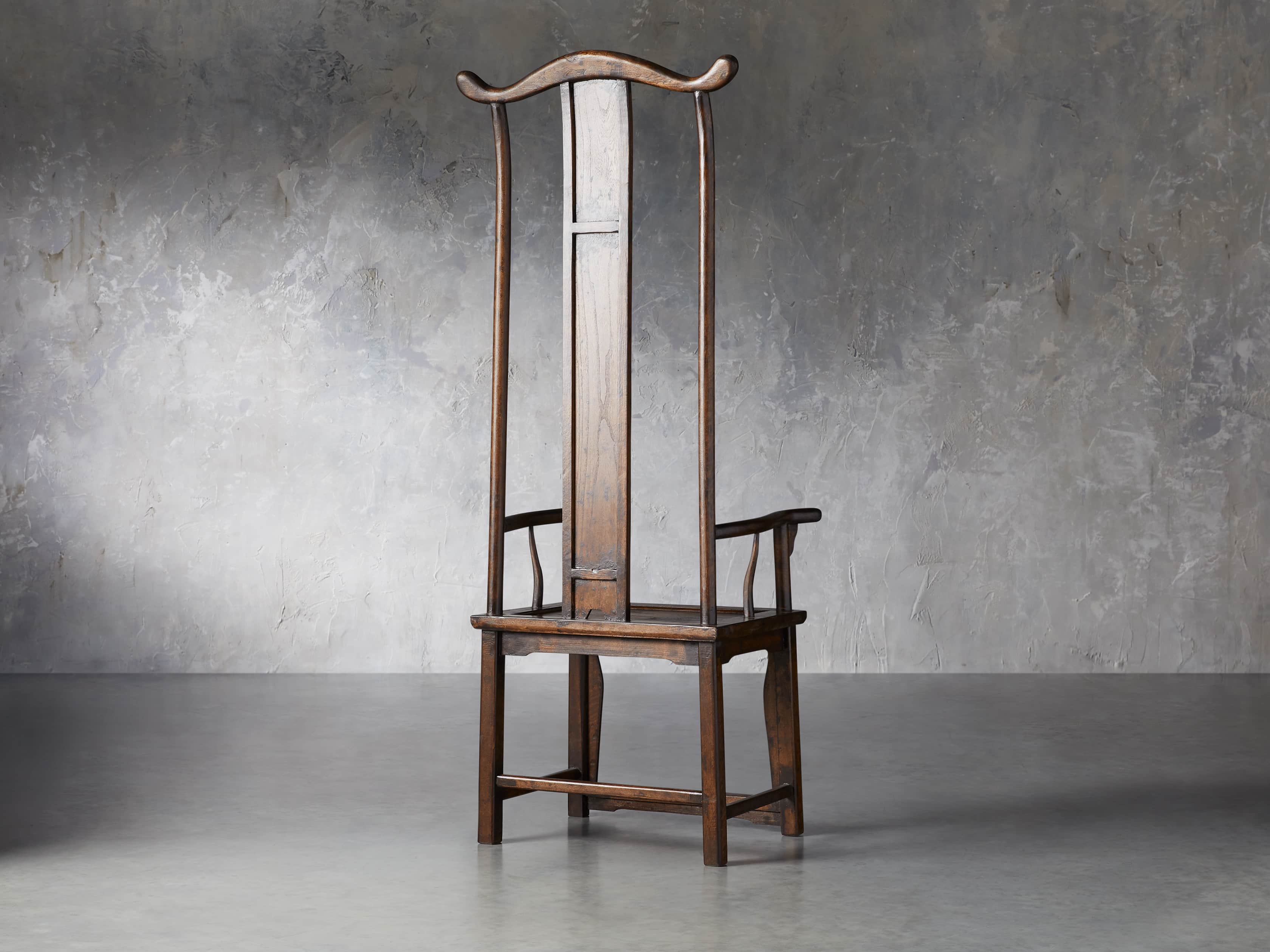 Ming Chair in Blackened Honey