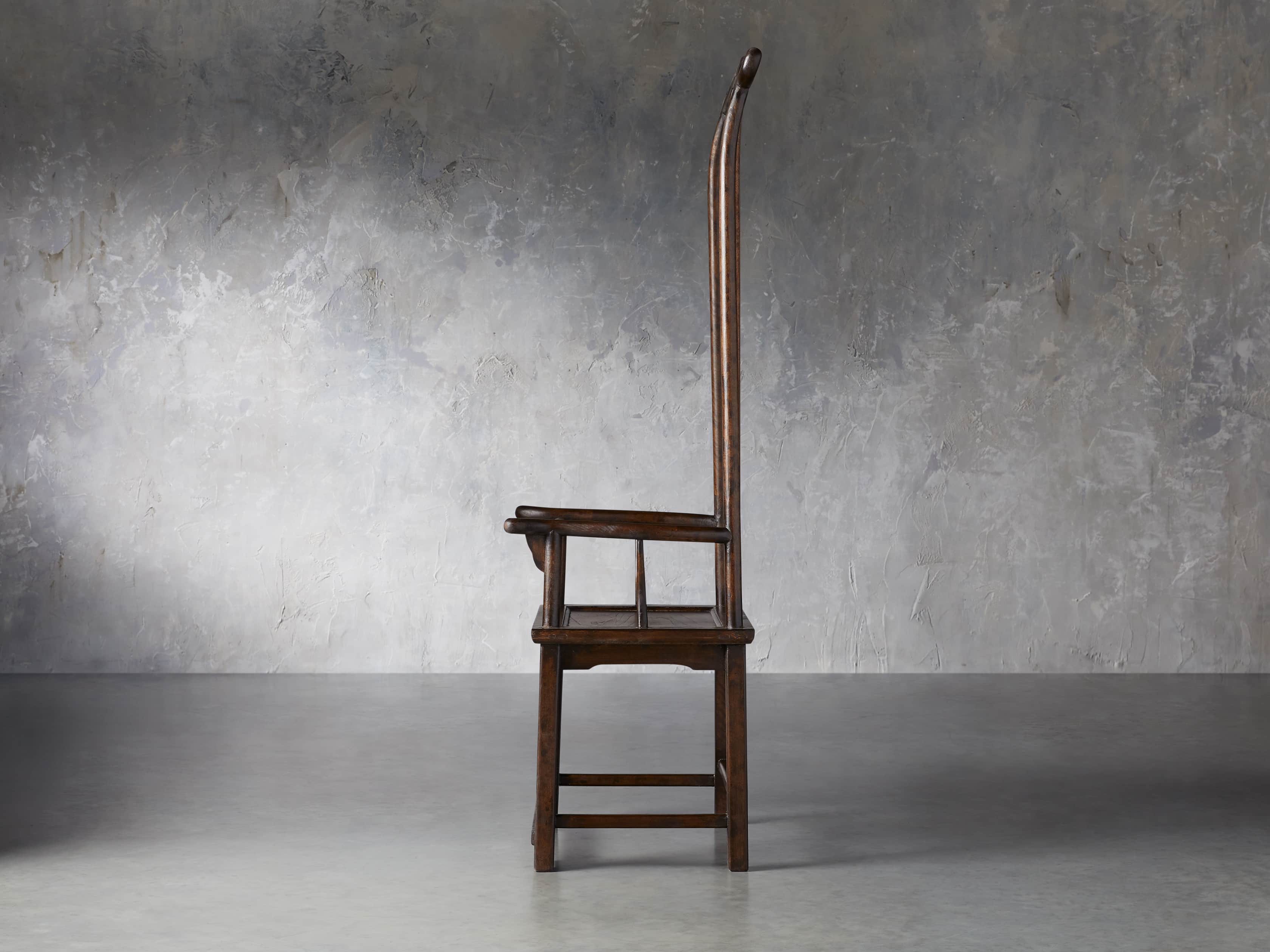 Ming Chair in Blackened Honey