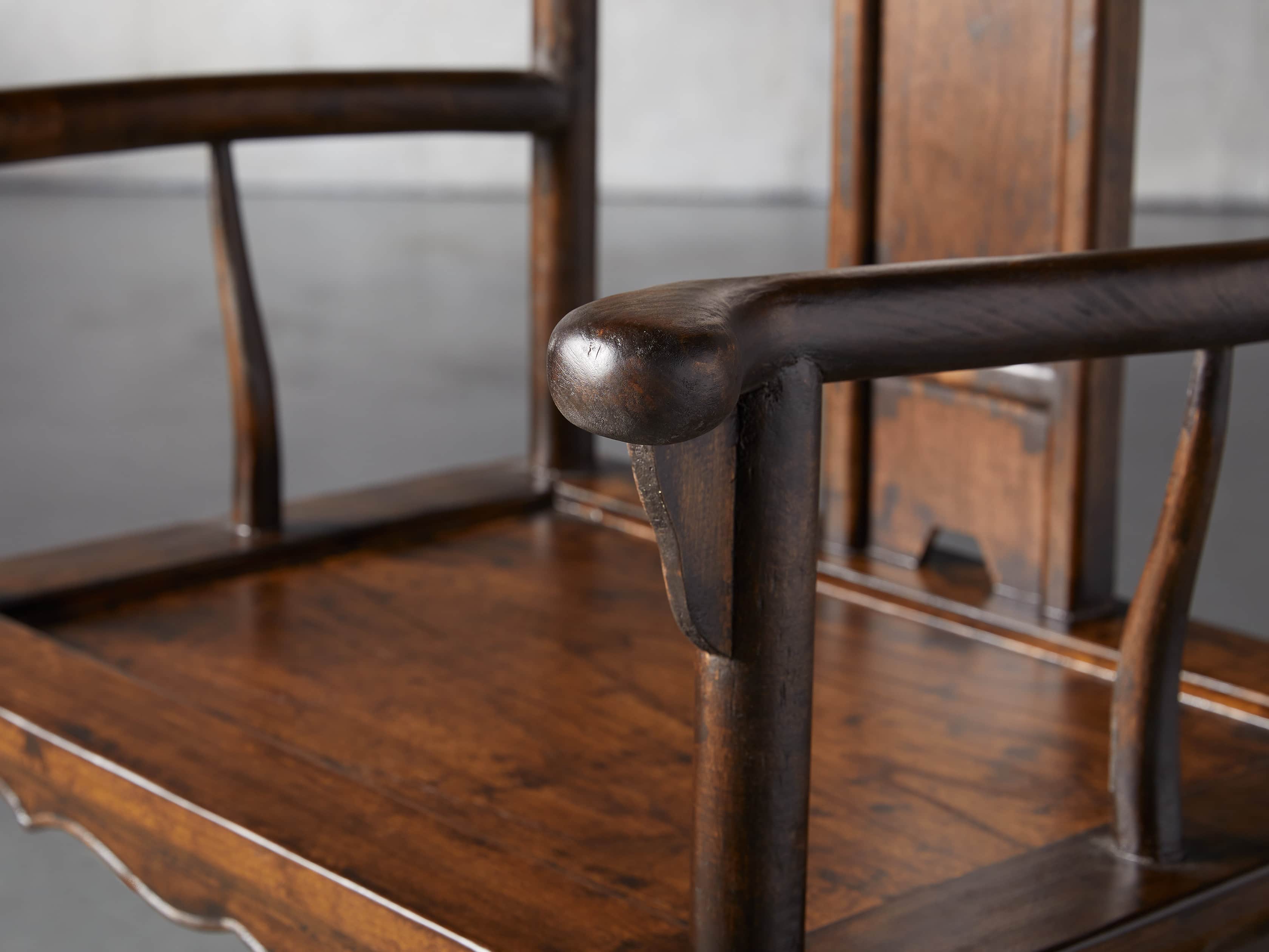 Ming Chair in Blackened Honey