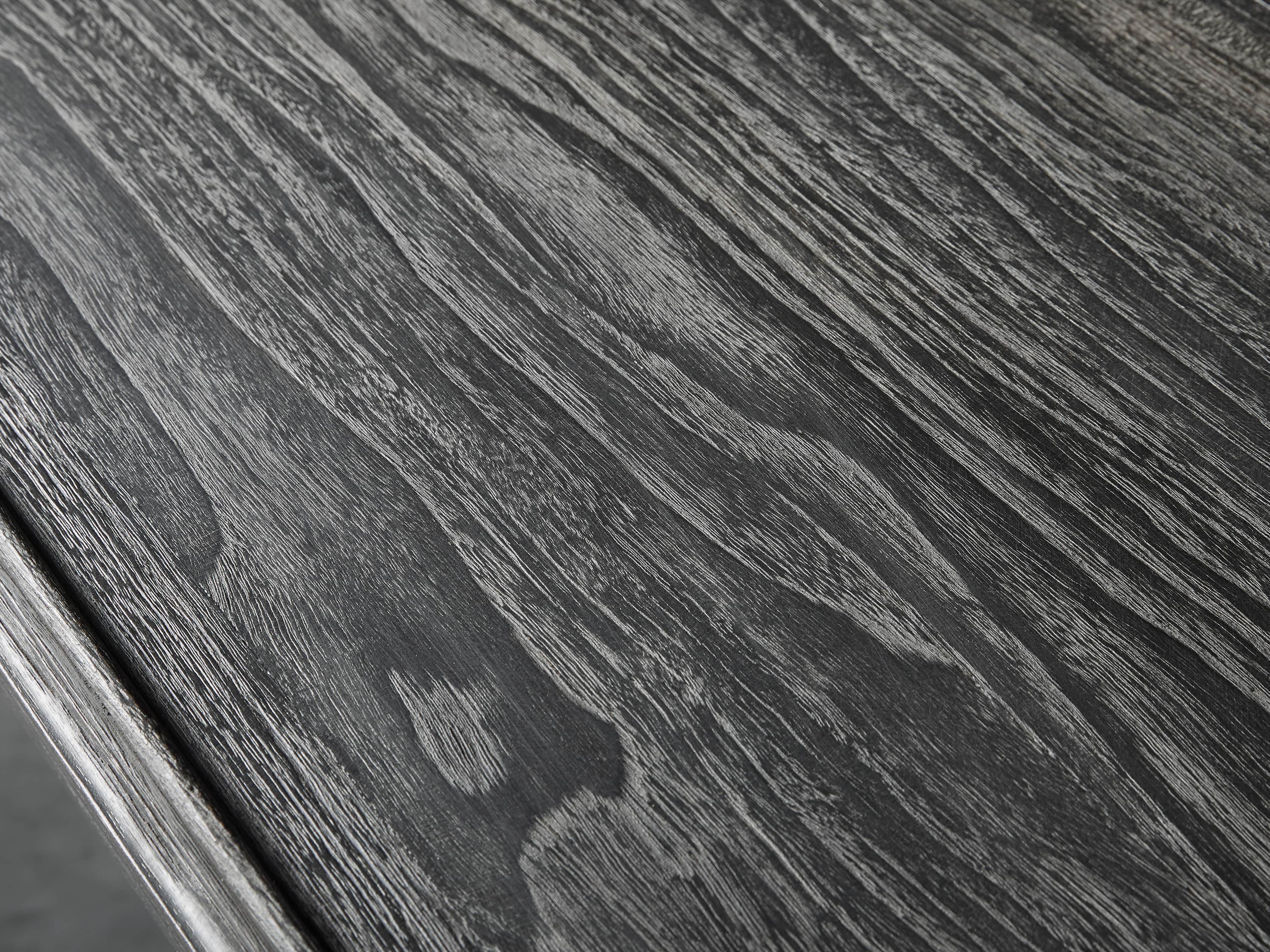 Merle 35" Writing Desk in Baroque Black, slide 5 of 8