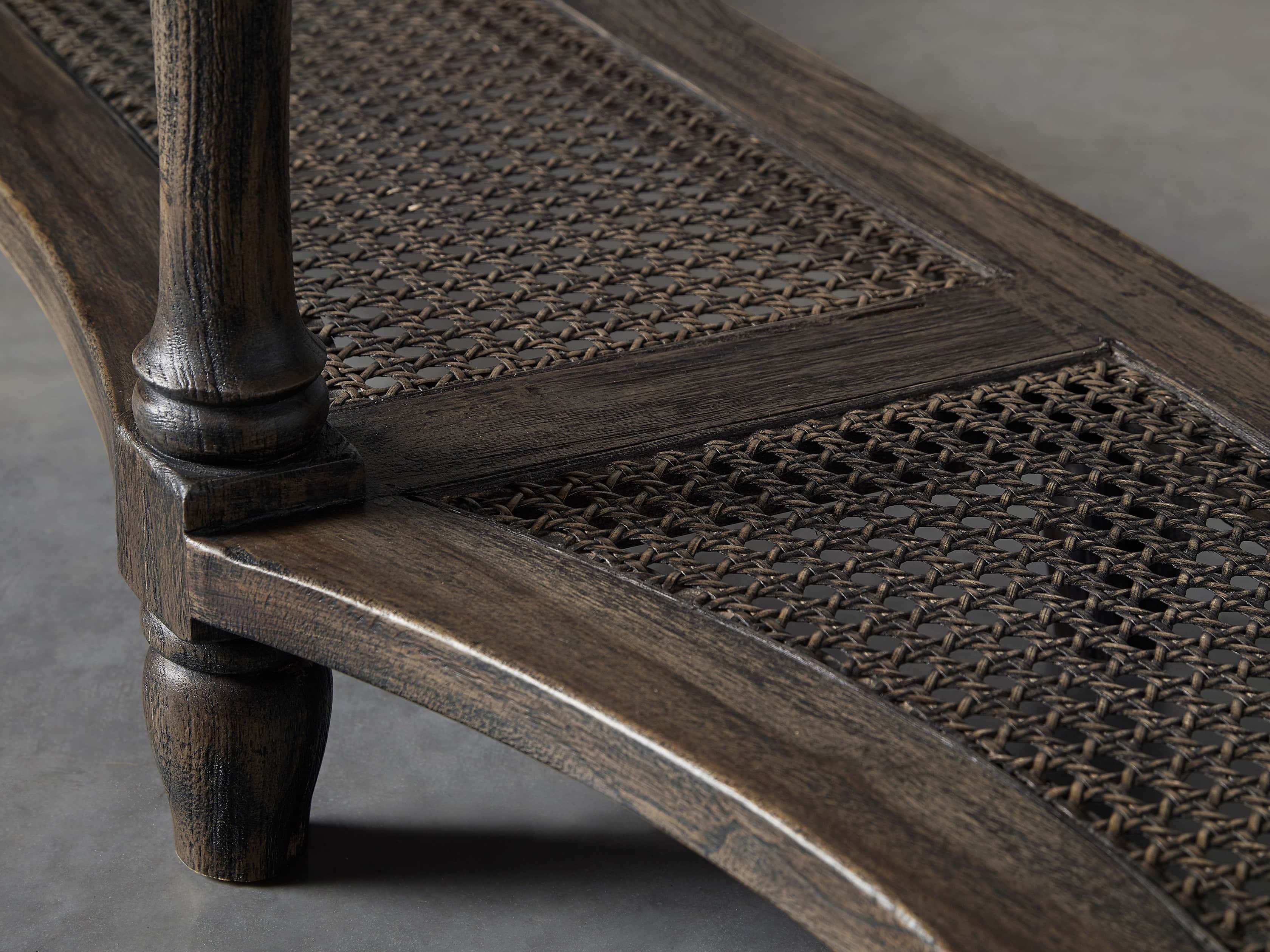 Merle Console Table in Brown, slide 6 of 11