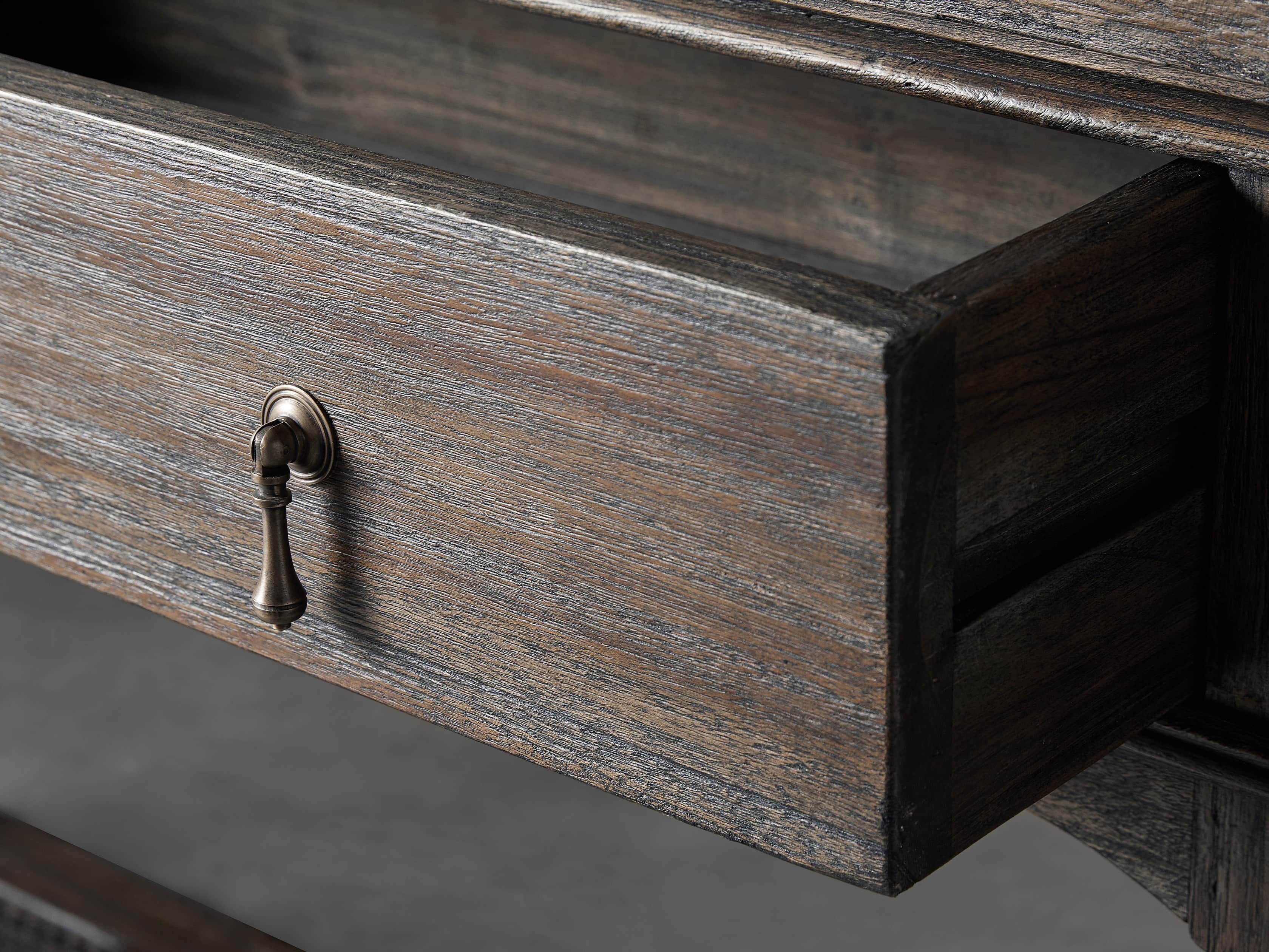 Merle Console Table in Brown, slide 7 of 11