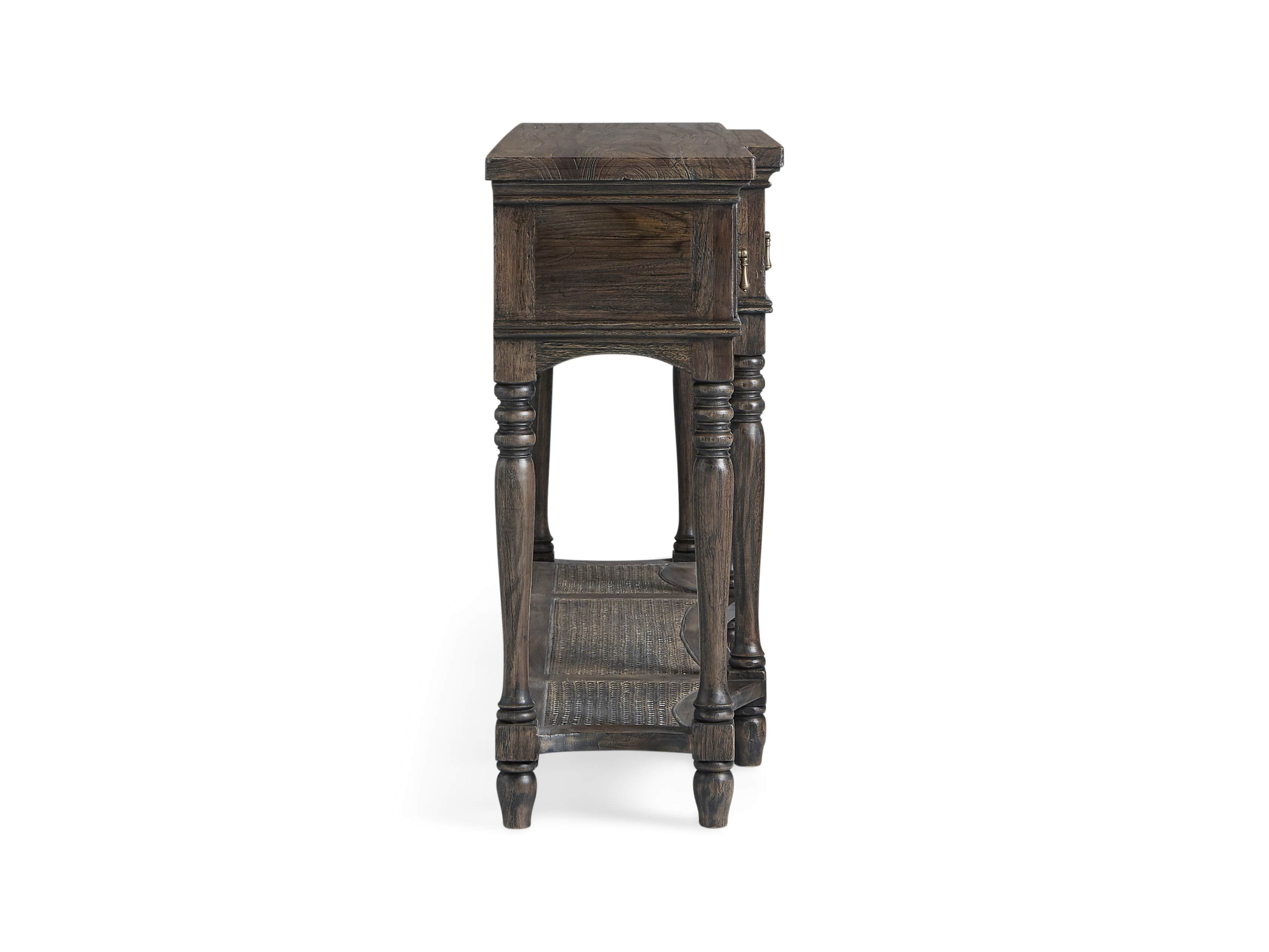 Merle Console Table in Brown, slide 10 of 11