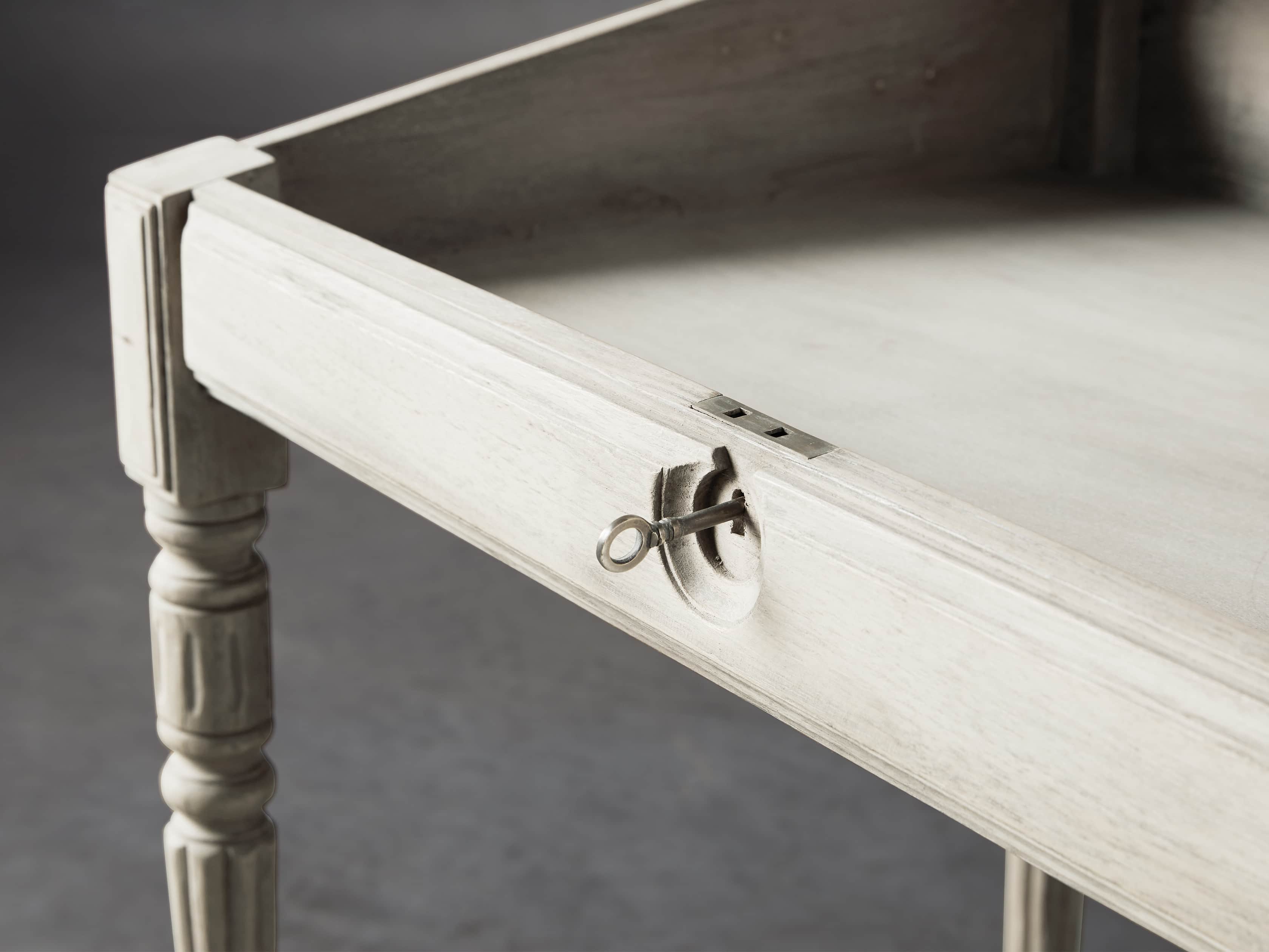 Merle 35" Writing Desk in Flax, slide 8 of 12