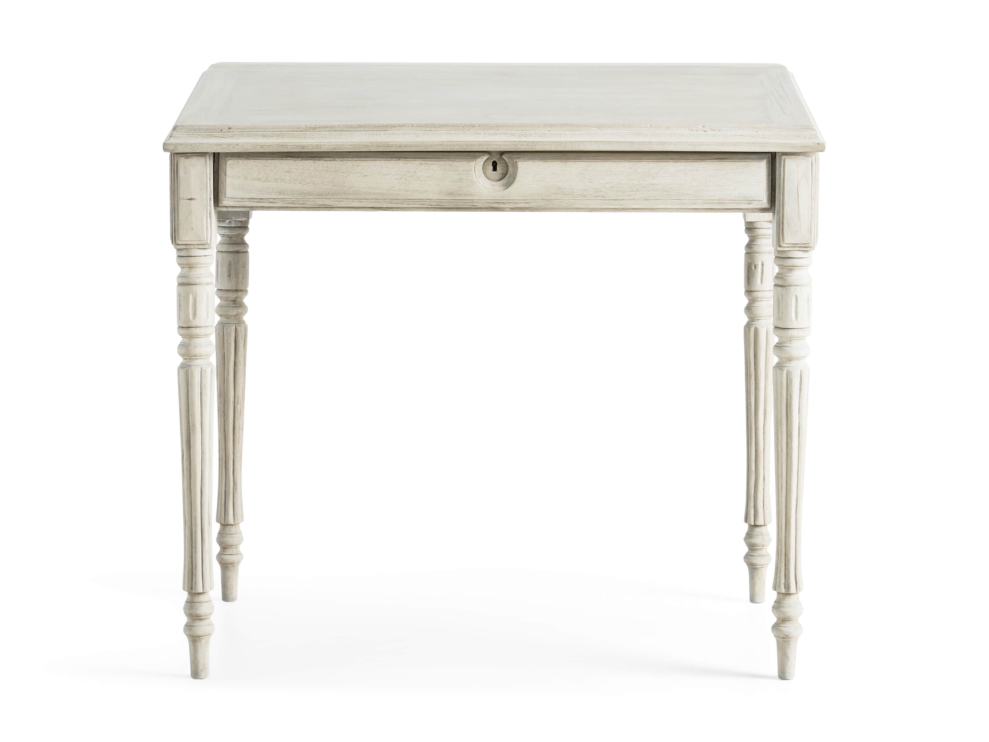 Merle 35" Writing Desk in Flax, slide 11 of 12