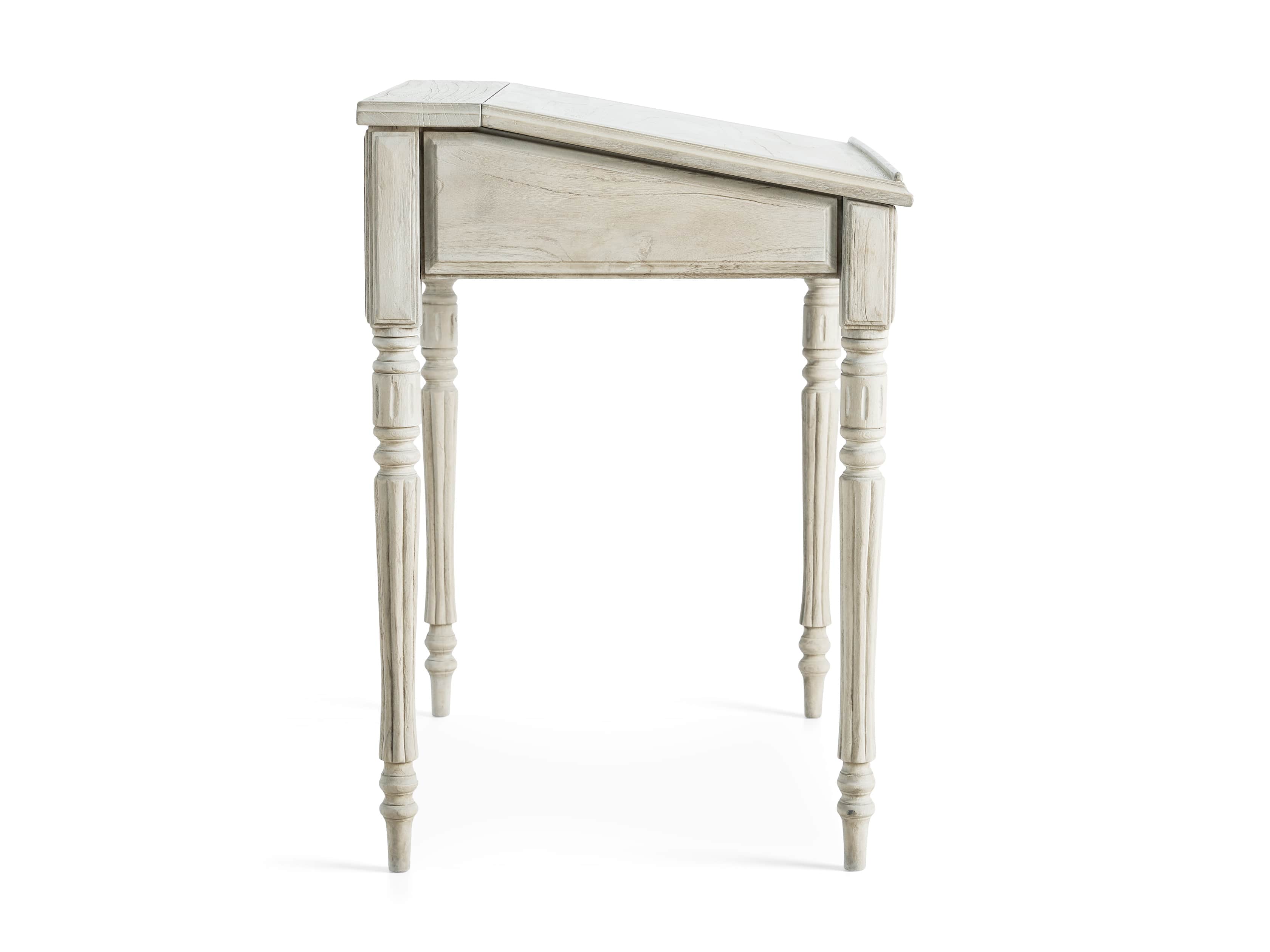 Merle 35" Writing Desk in Flax, slide 12 of 12