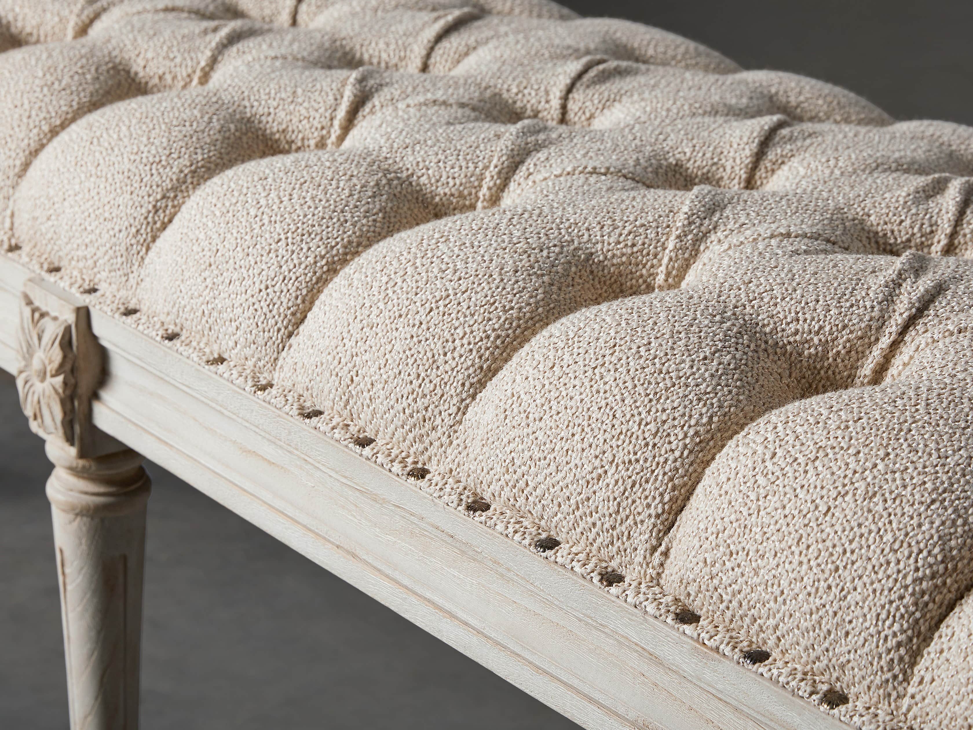 Merle Bench in Natural