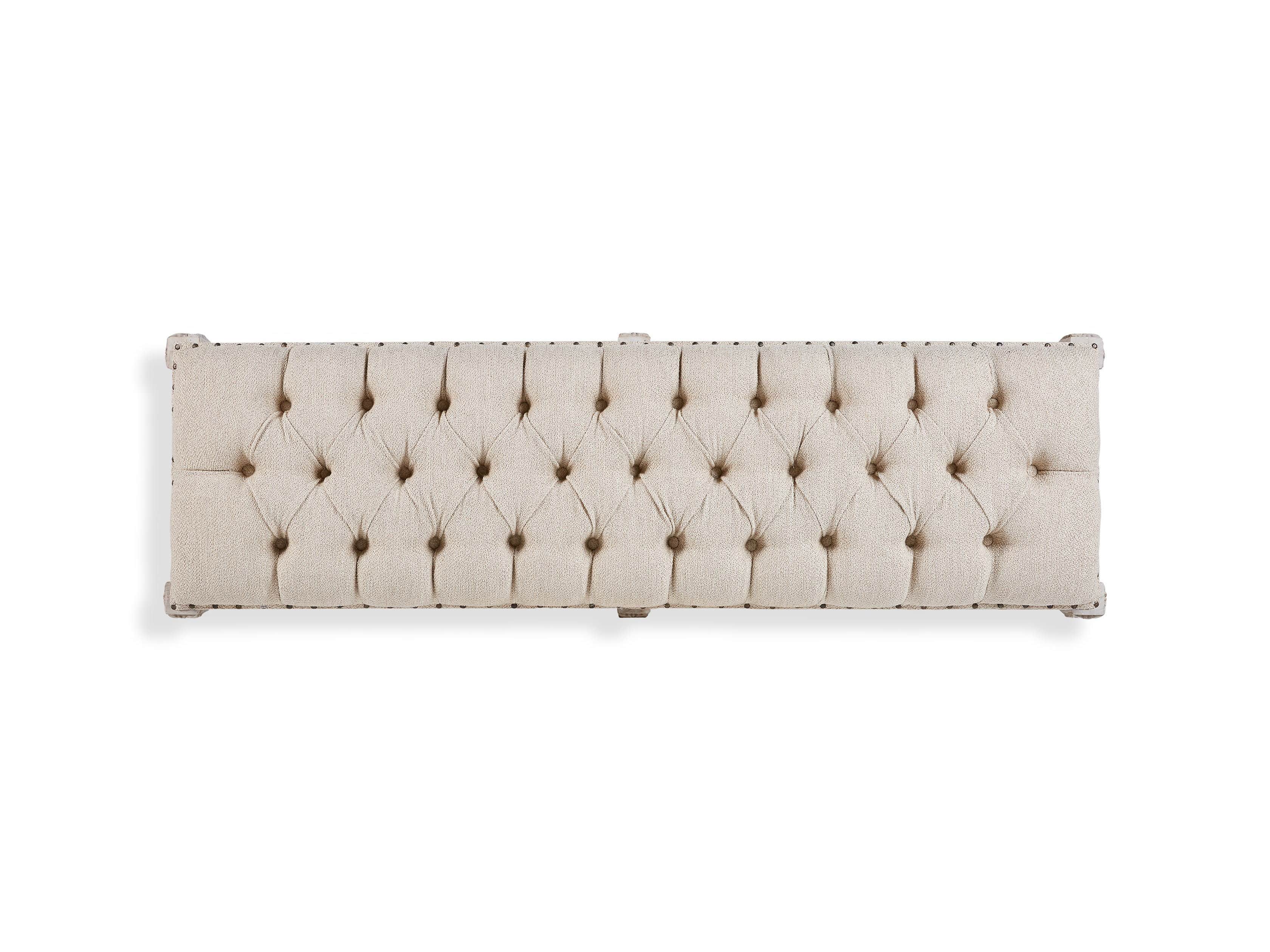 Merle Bench in Natural