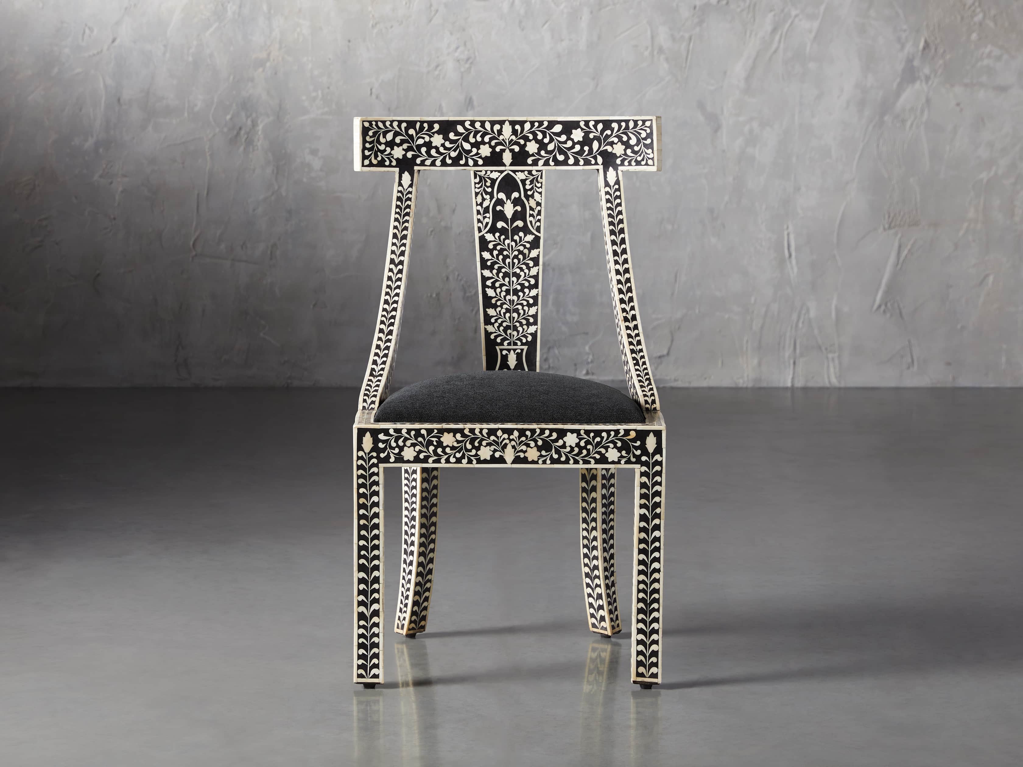 Pia Bone Inlay Chair, slide 2 of 8