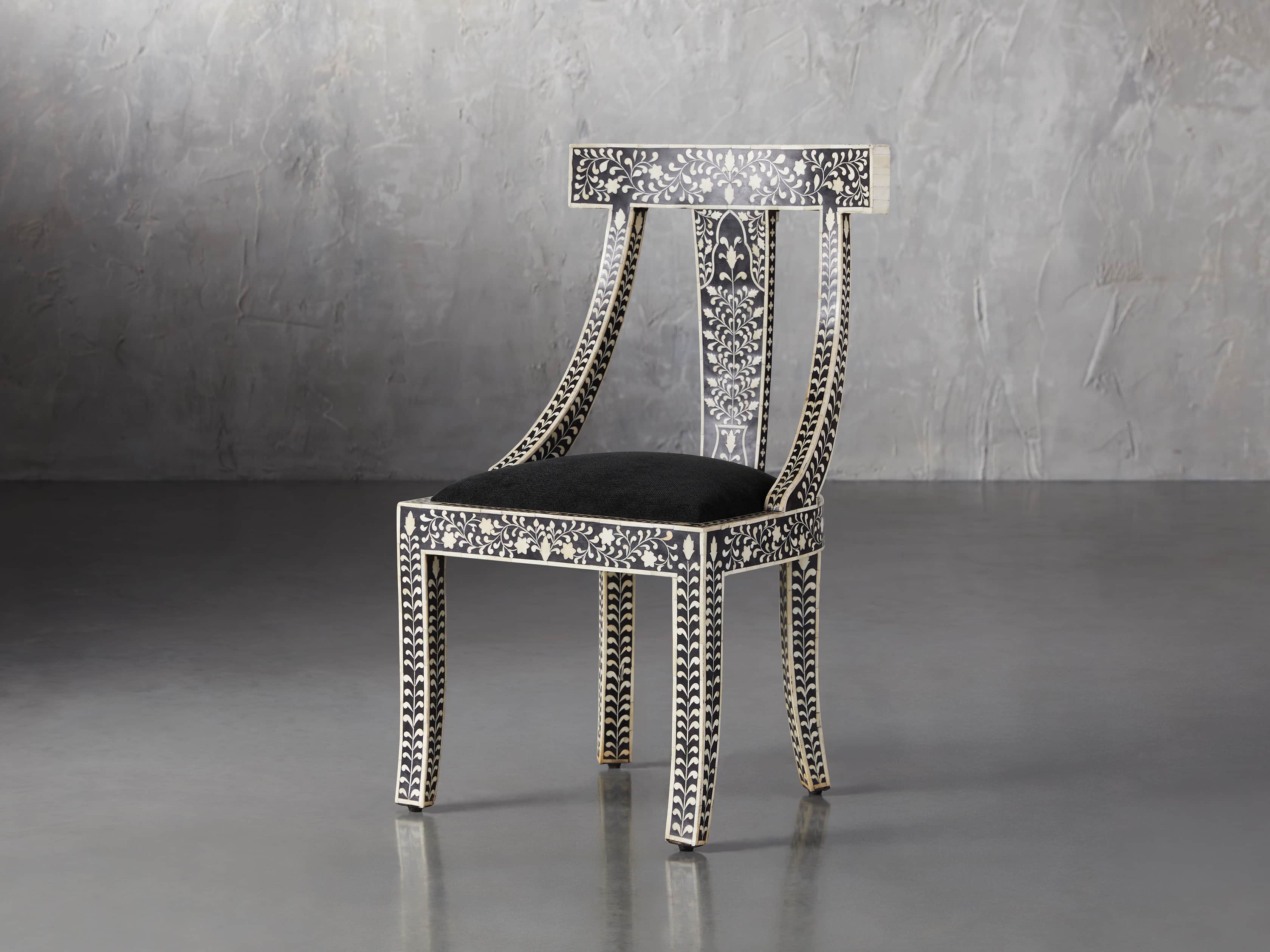Pia Bone Inlay Chair, slide 3 of 8