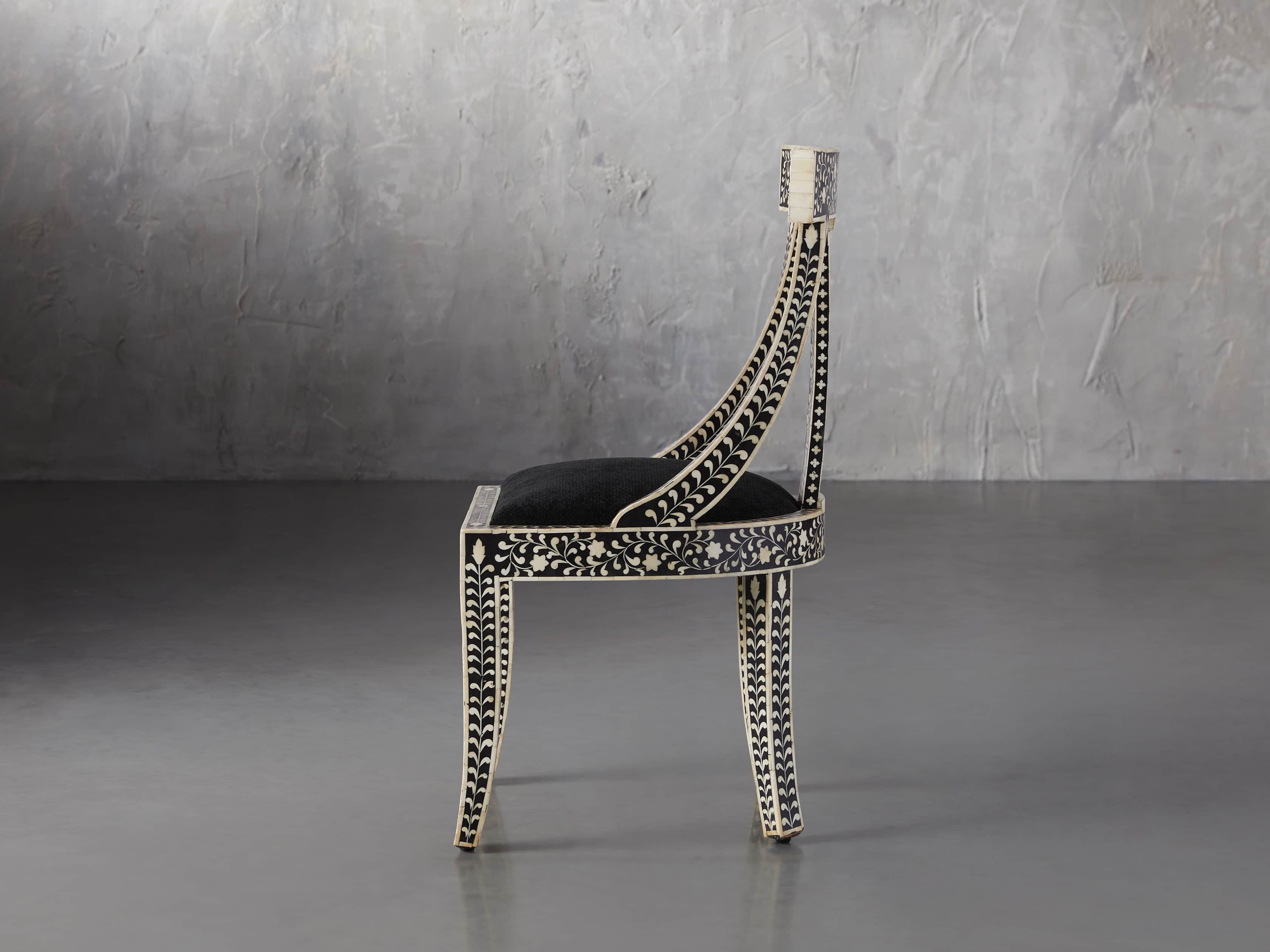 Pia Bone Inlay Chair, slide 4 of 8