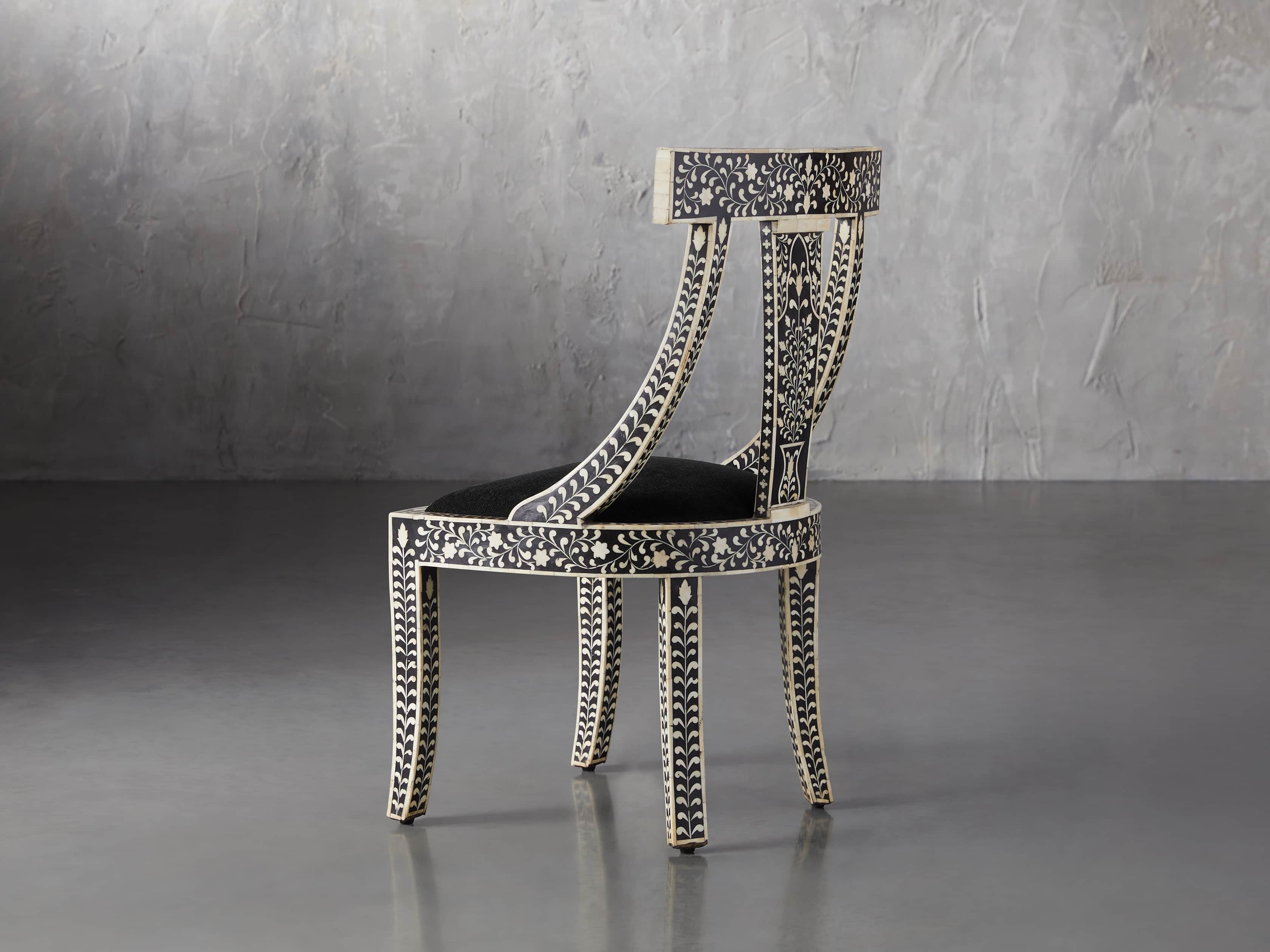 Pia Bone Inlay Chair, slide 5 of 8