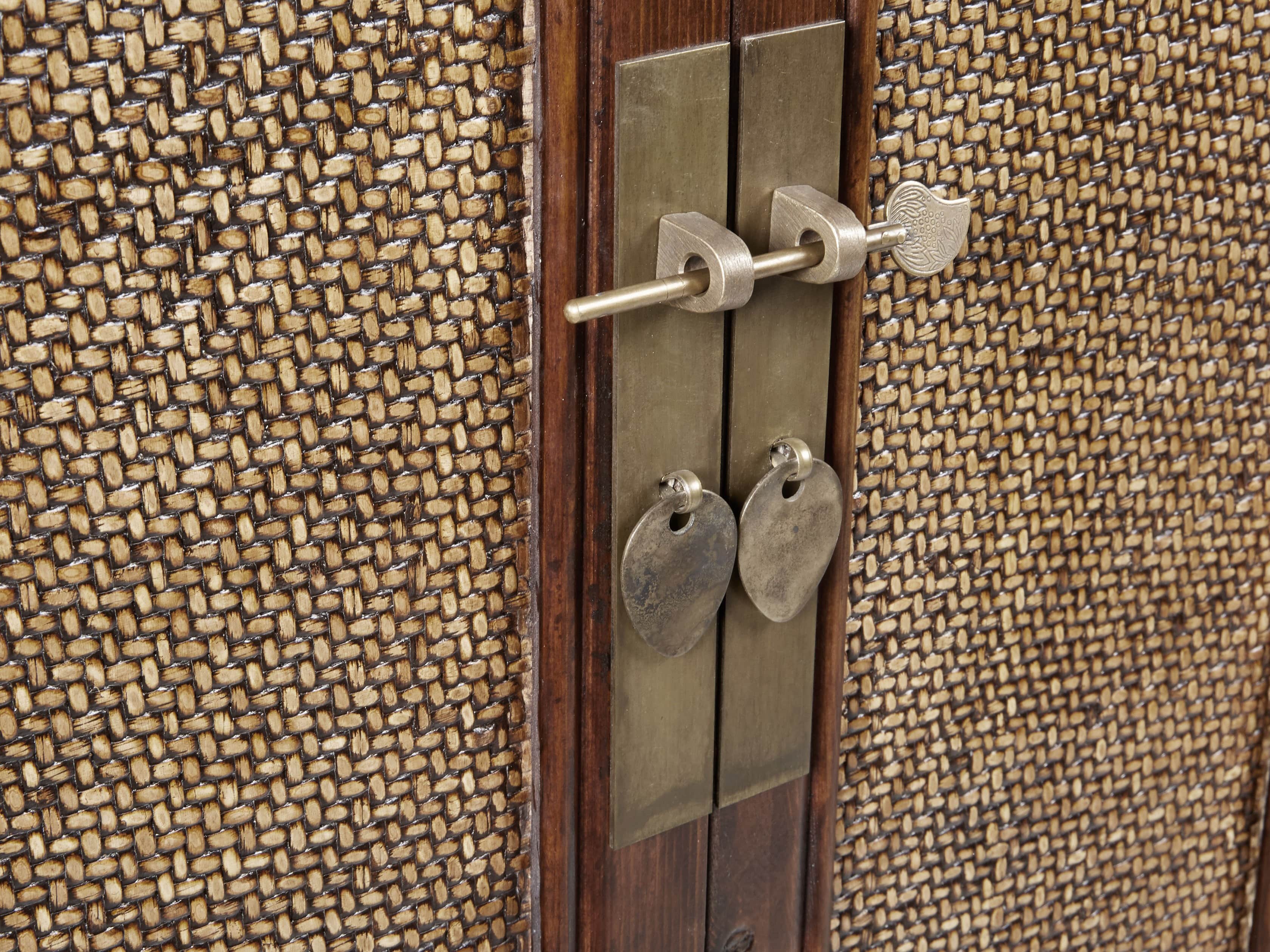 Rattan Cabinet | Arhaus