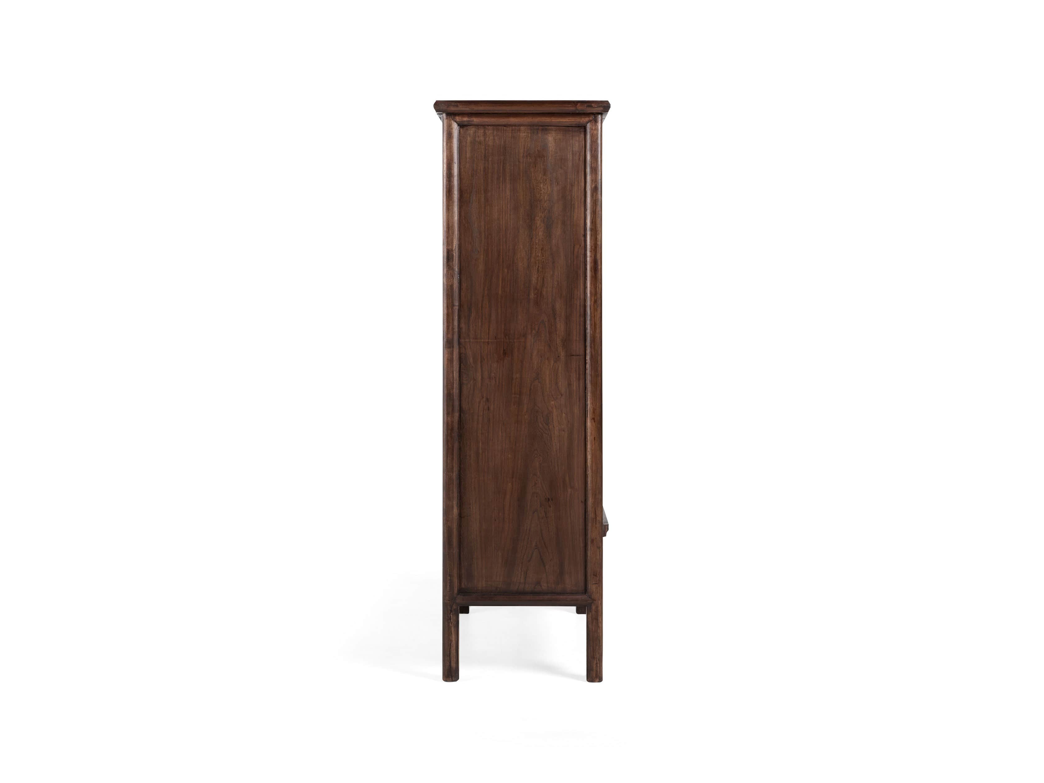 Rattan 41" Cabinet in Brown