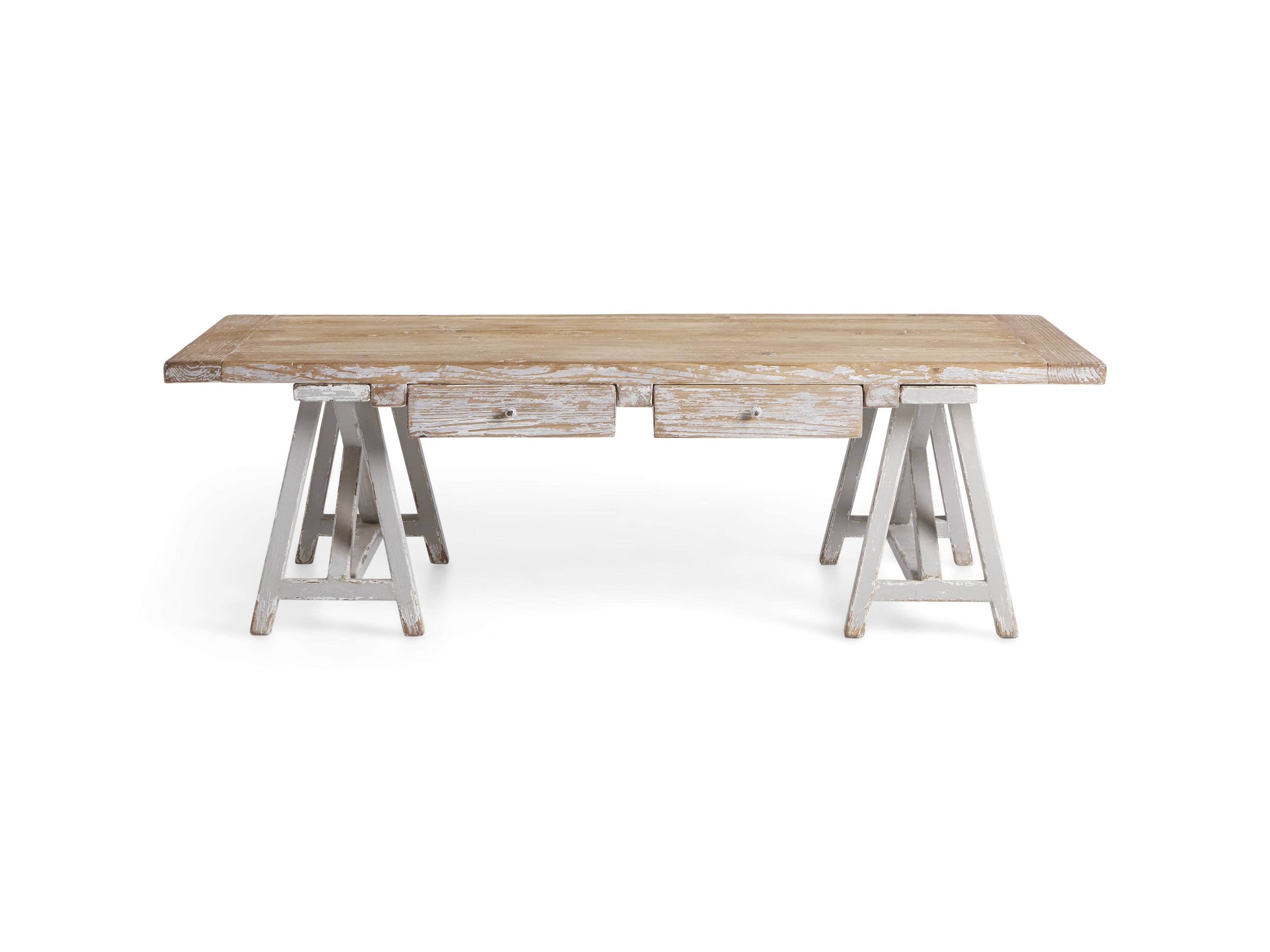 Remy 62" Sawhorse Coffee Table, slide 10 of 12