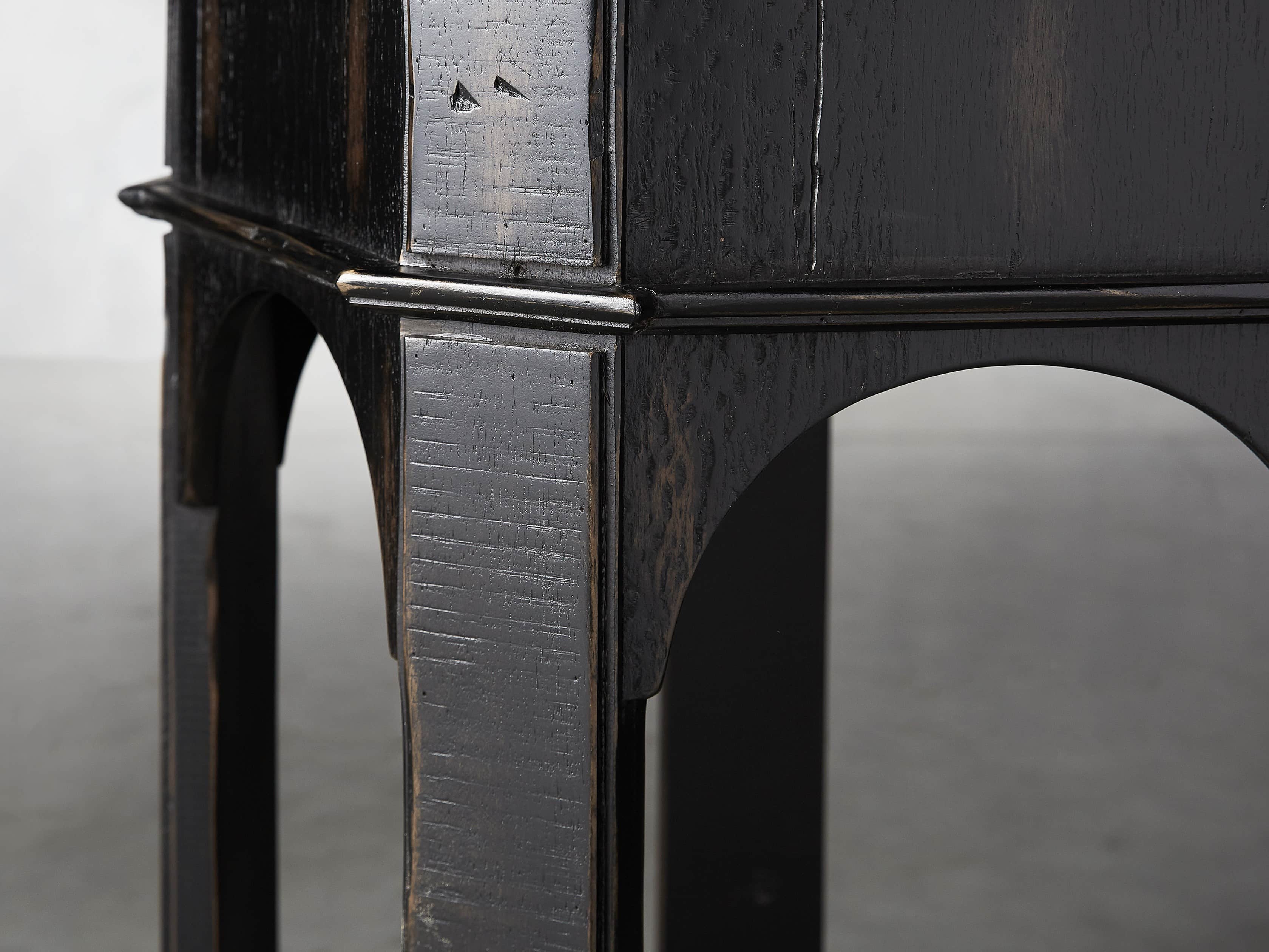 Allegro 24" End Table In Rubbed Noir, slide 3 of 5