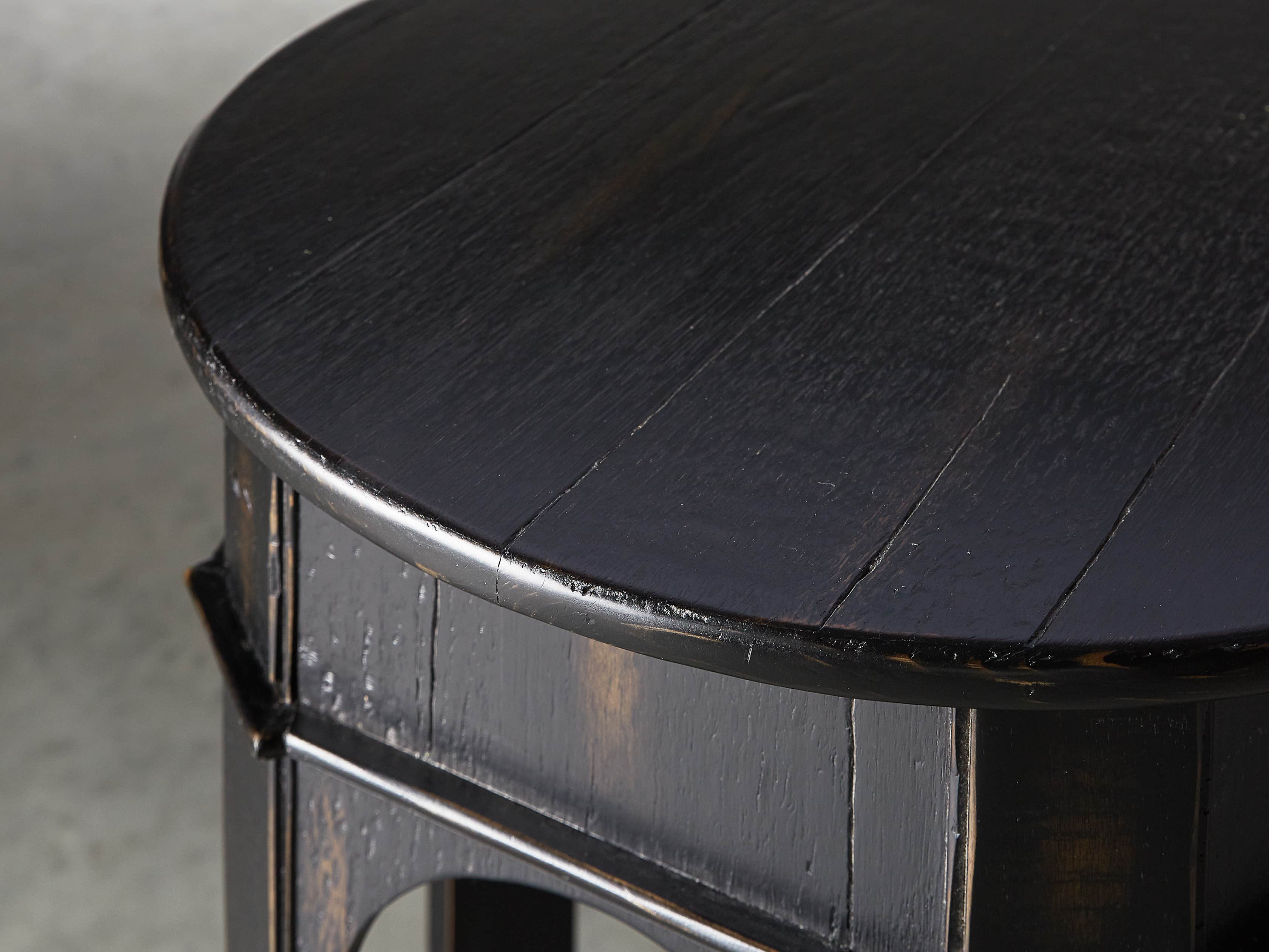 Allegro 24" End Table In Rubbed Noir, slide 4 of 5