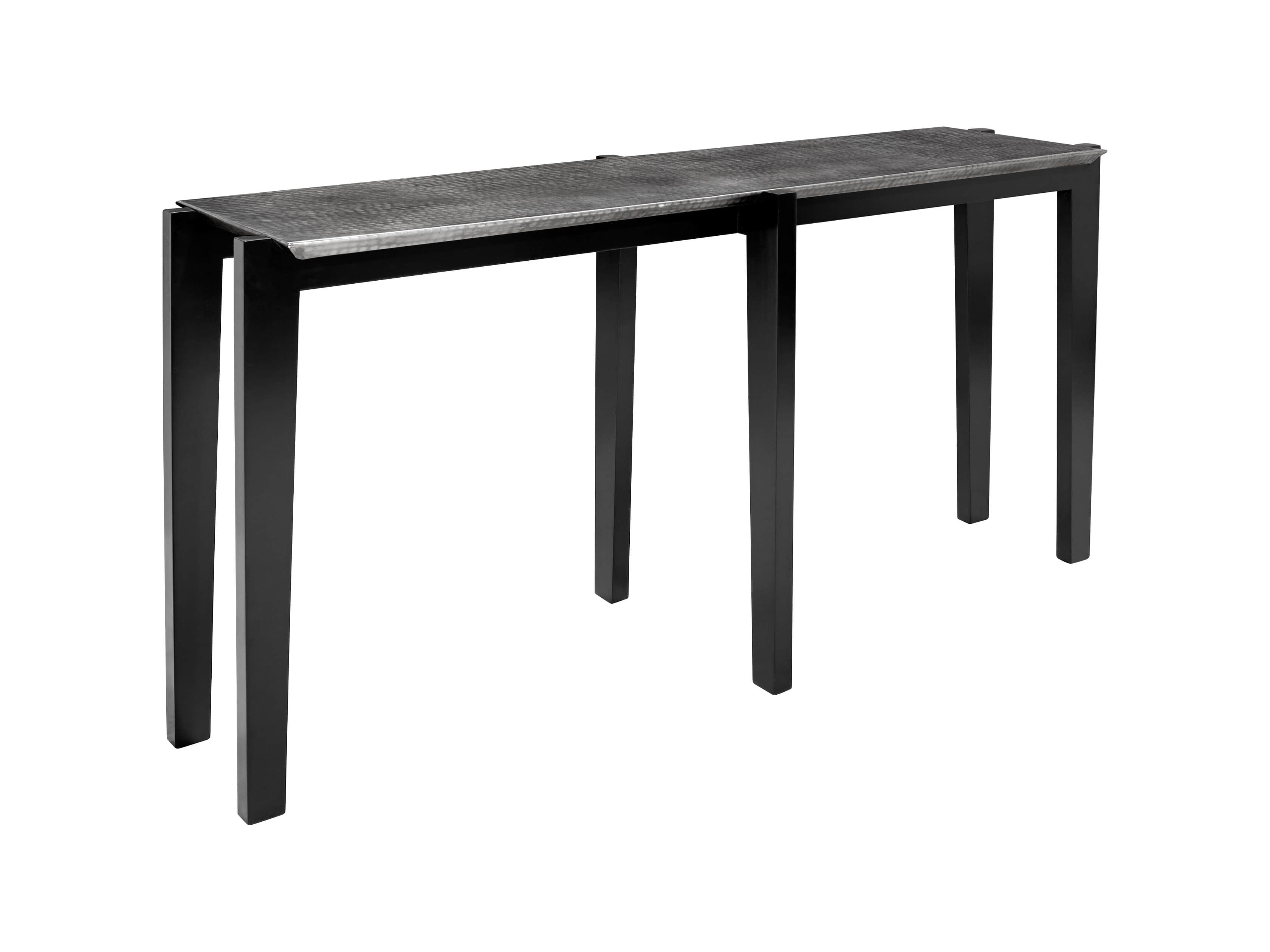 Arayna 63" Rectangle Zinc Alloy Console Table