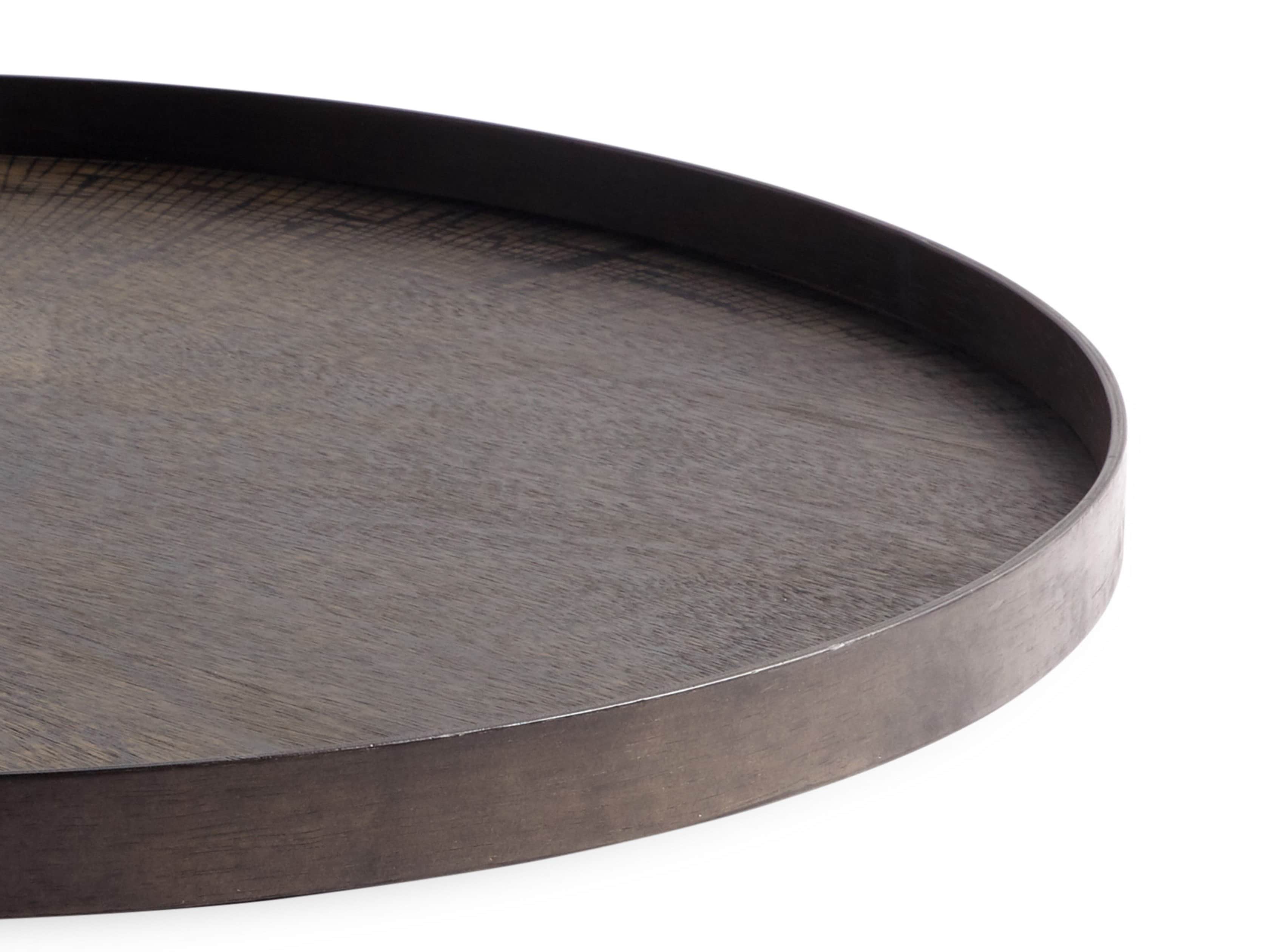 Arnhem Black Slice and Aged Mirror Nesting Coffee Table