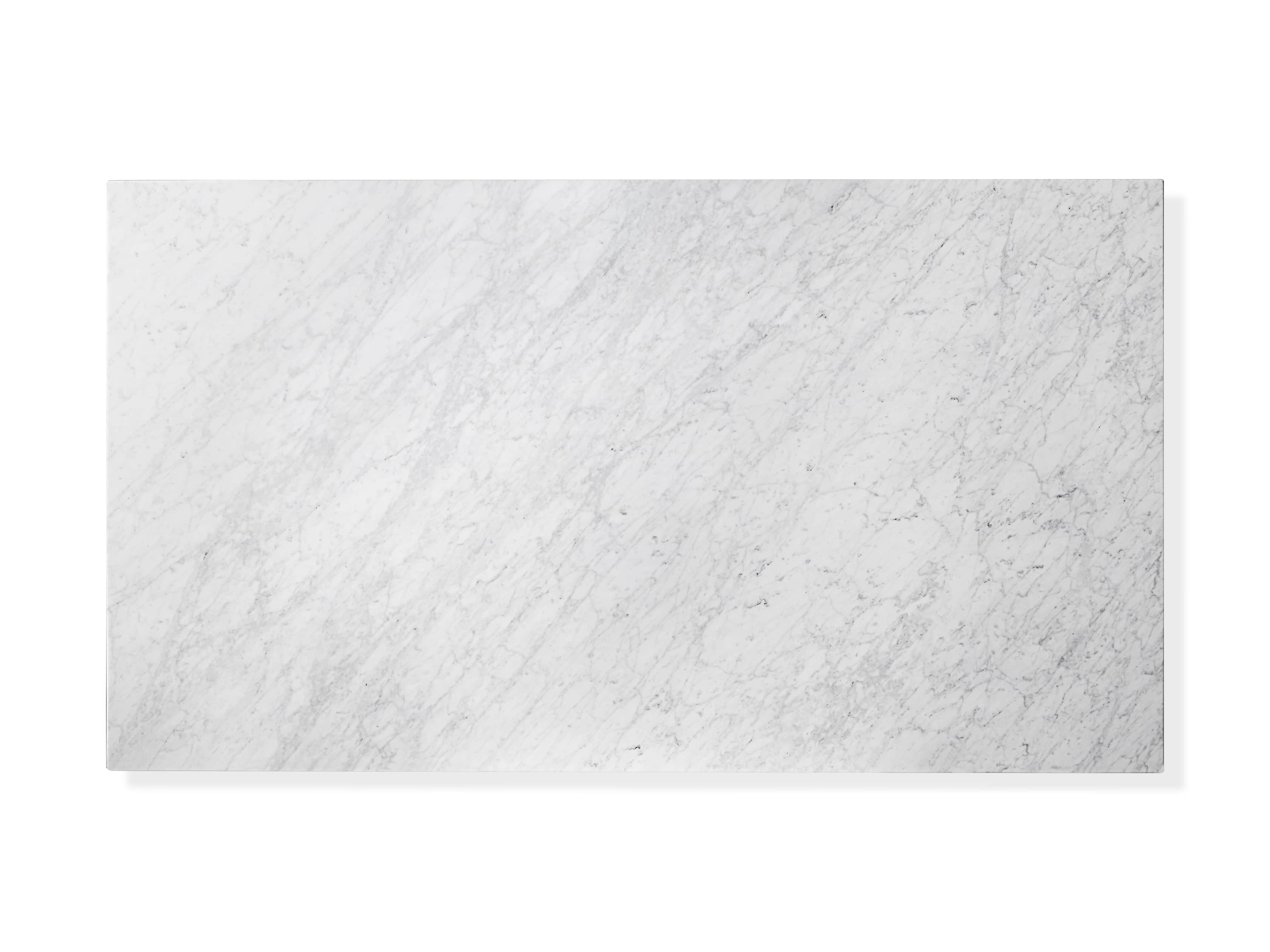 Aviana 68" Coffee Table in White Marble, slide 6 of 7