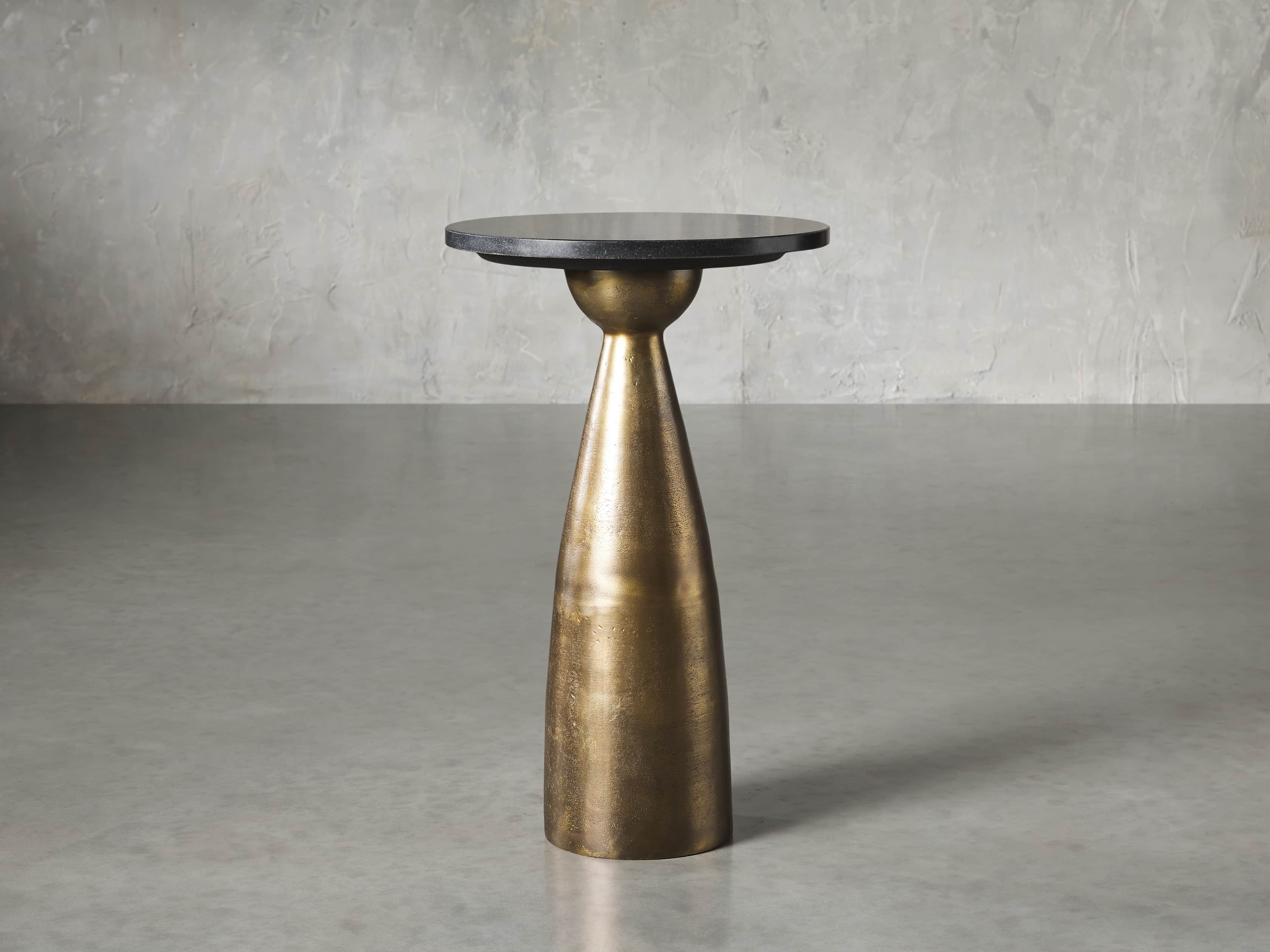 Martini Tables 14" Martini Table in Brass, slide 1 of 5