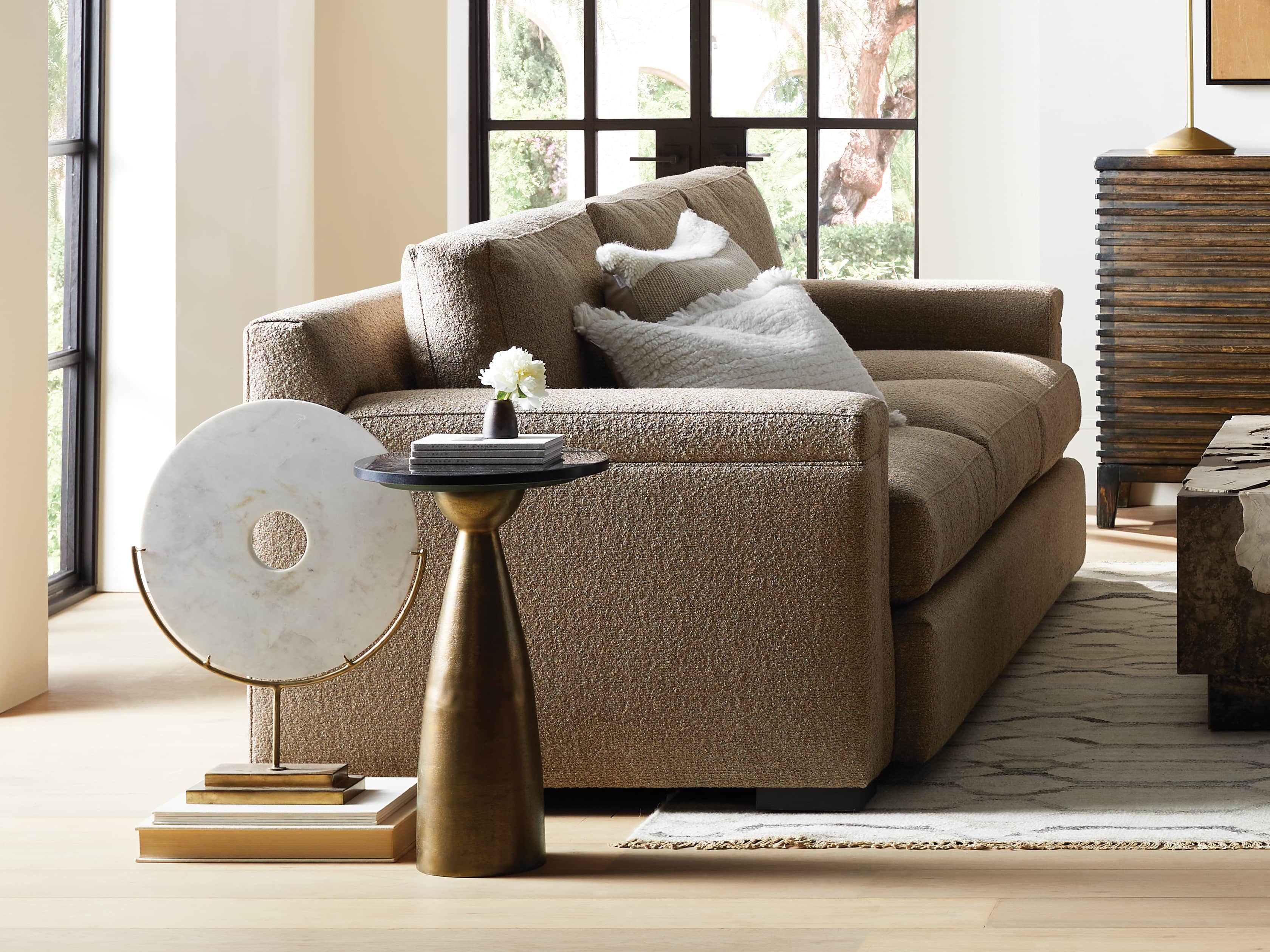 Beaufort Brass Martini Table Arhaus