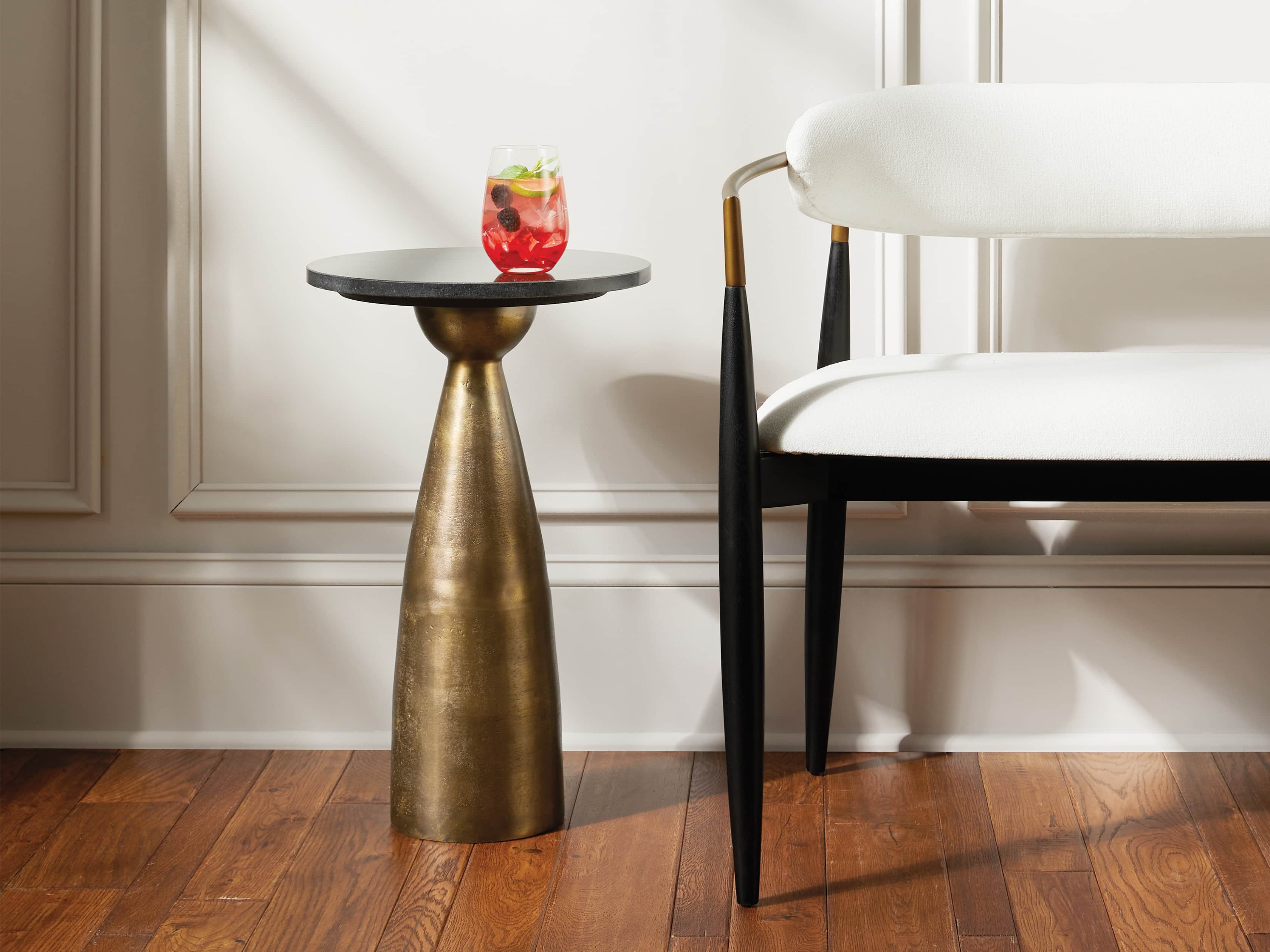 Martini Tables 14" Martini Table in Brass, slide 1 of 9