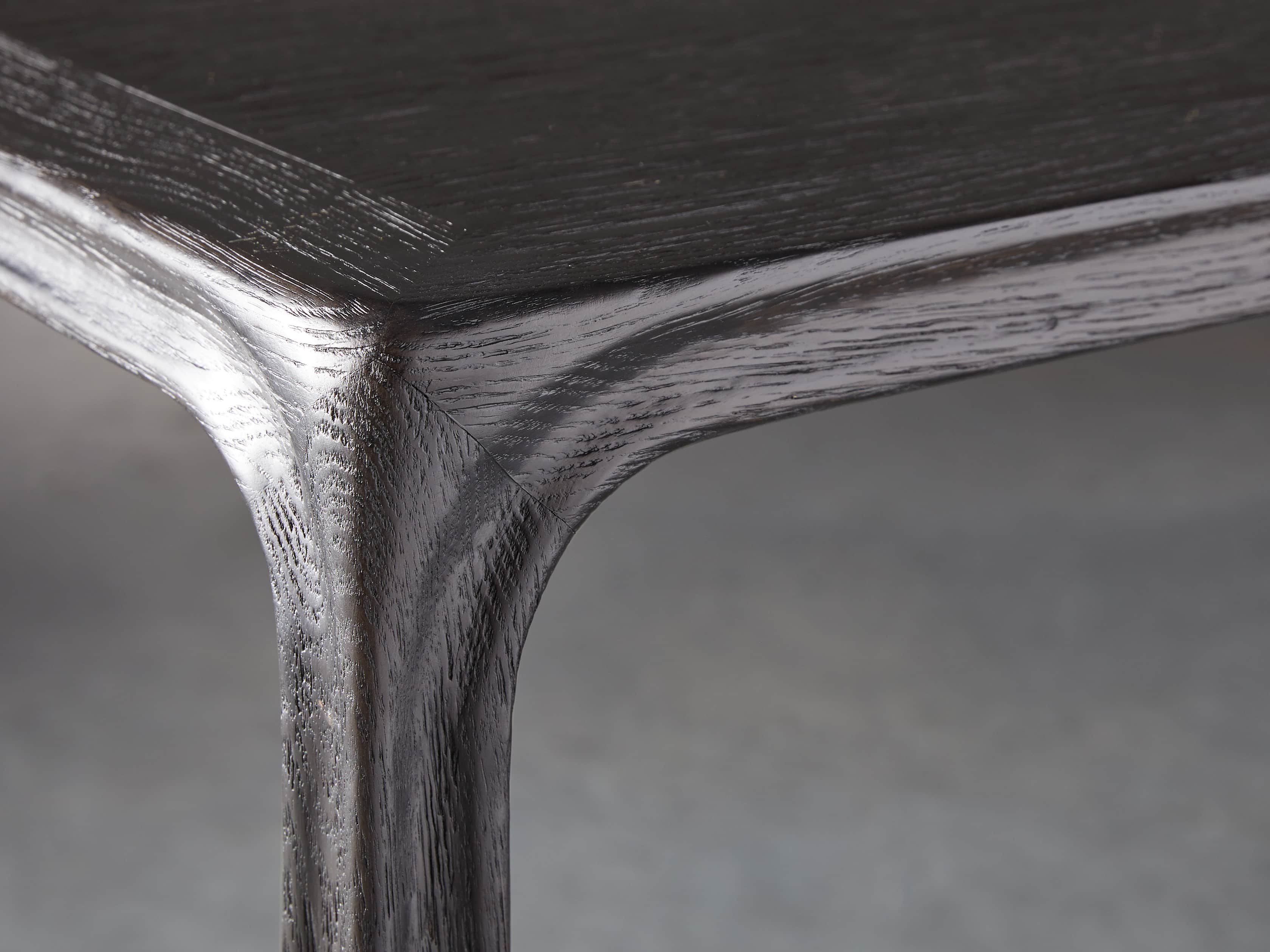 Bertogne 63" Console Table in Dark Ebony, slide 4 of 6