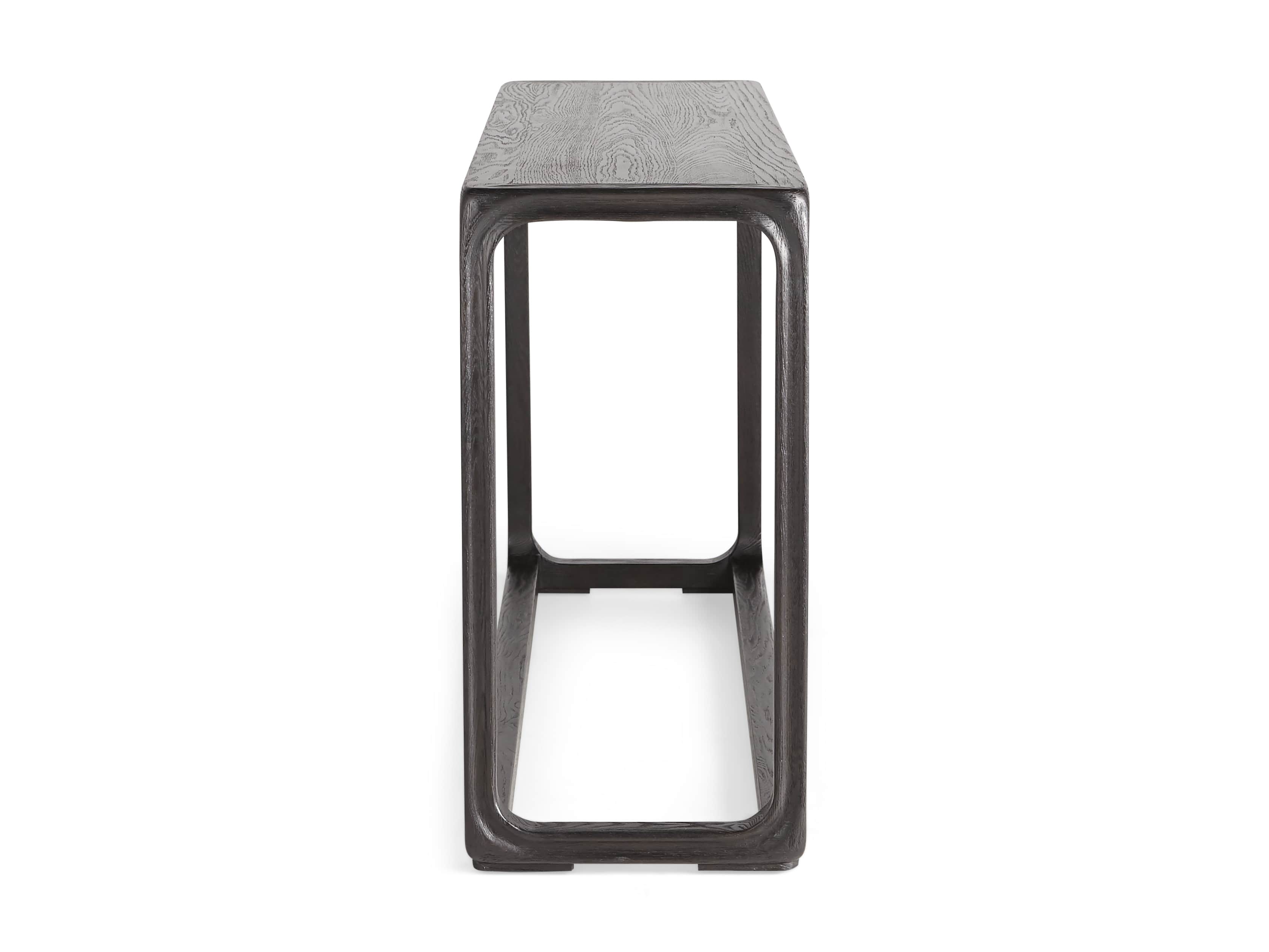 Bertogne 63" Console Table in Dark Ebony, slide 6 of 6