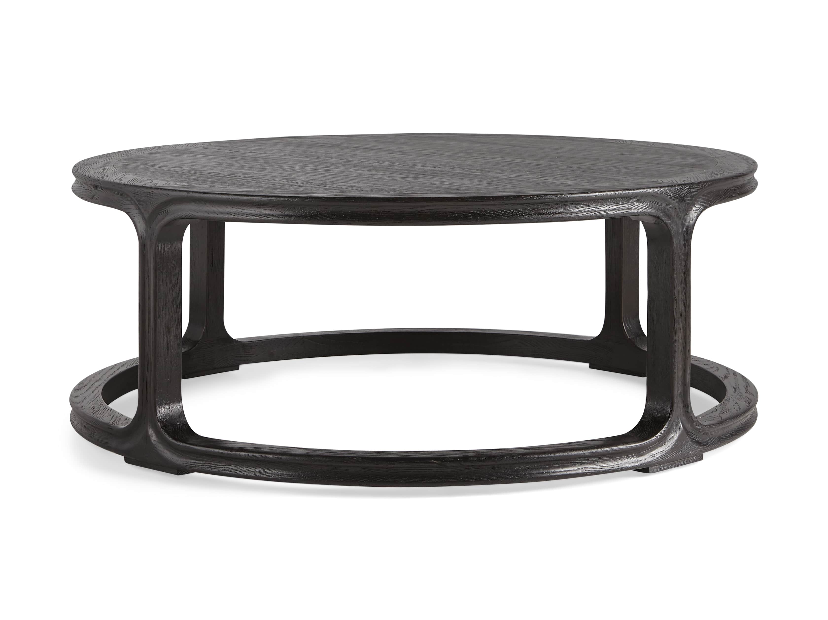 Martens round deals coffee table