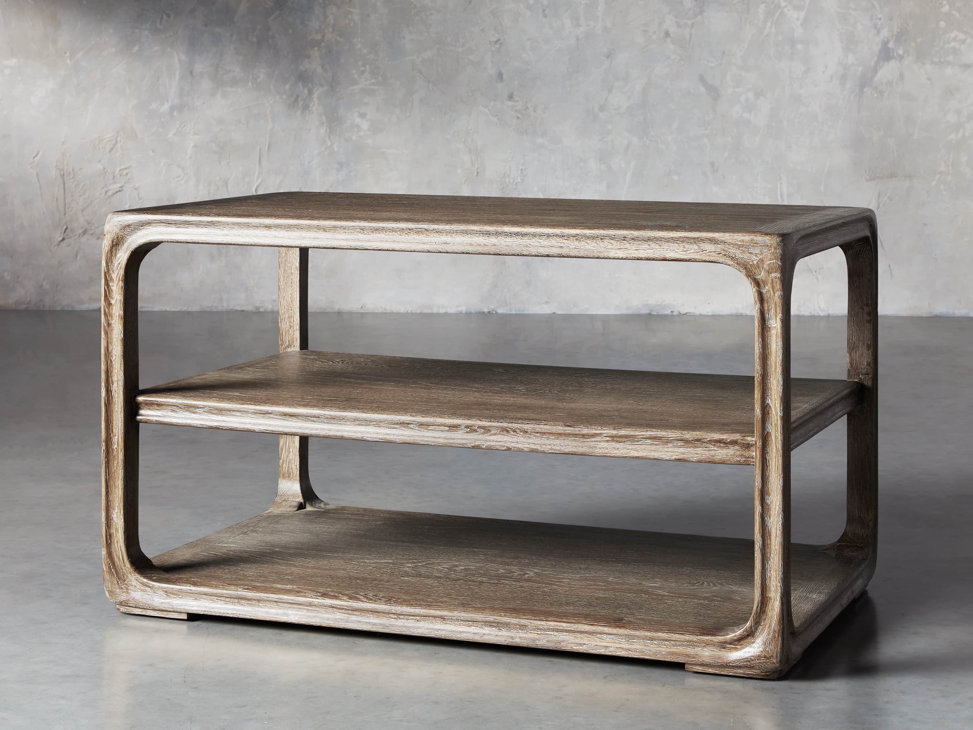 Bertogne 38" Shelf End Table in Bertogne Brown, slide 2 of 8