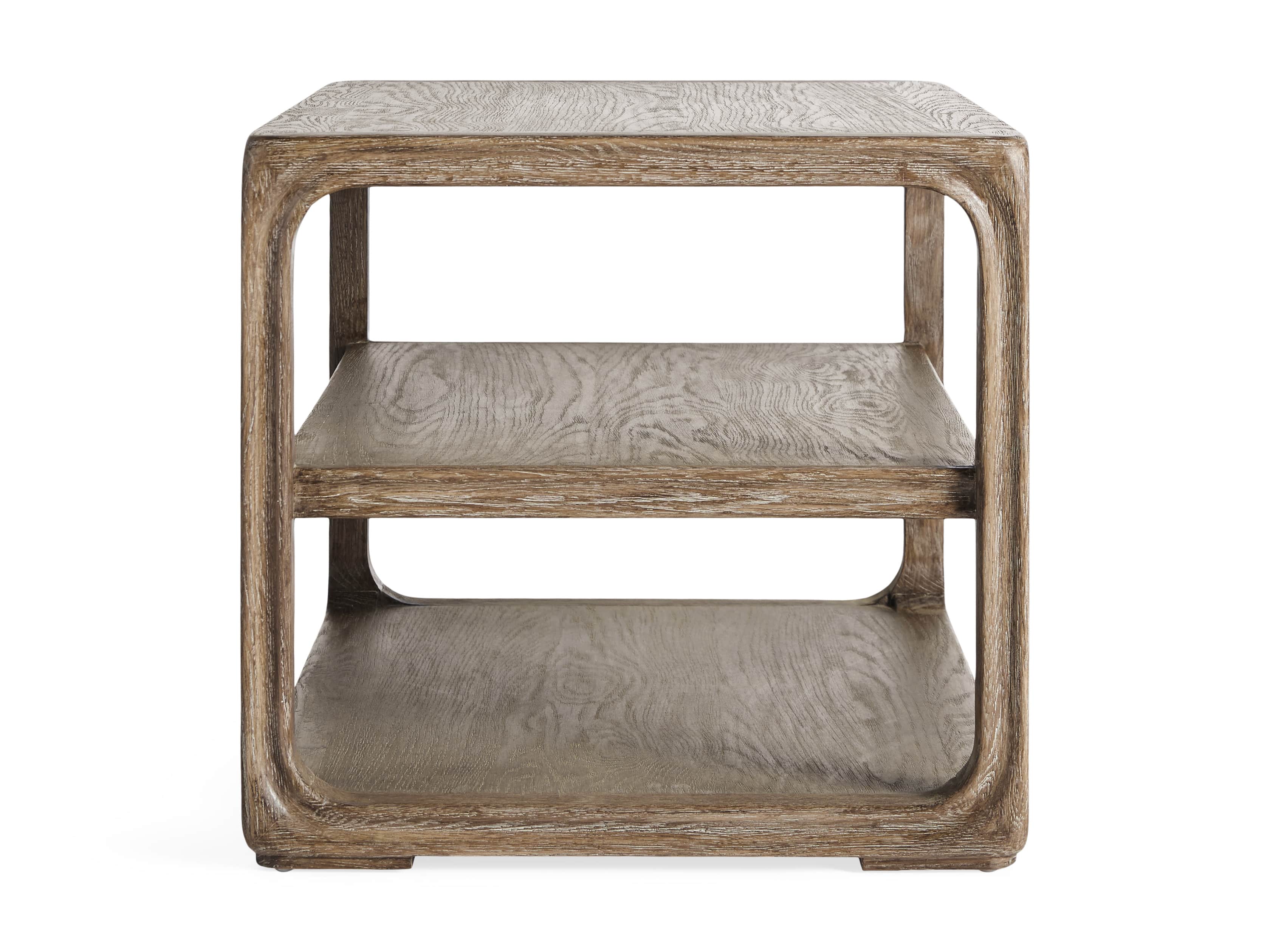 Bertogne 38" Shelf End Table in Bertogne Brown, slide 7 of 8