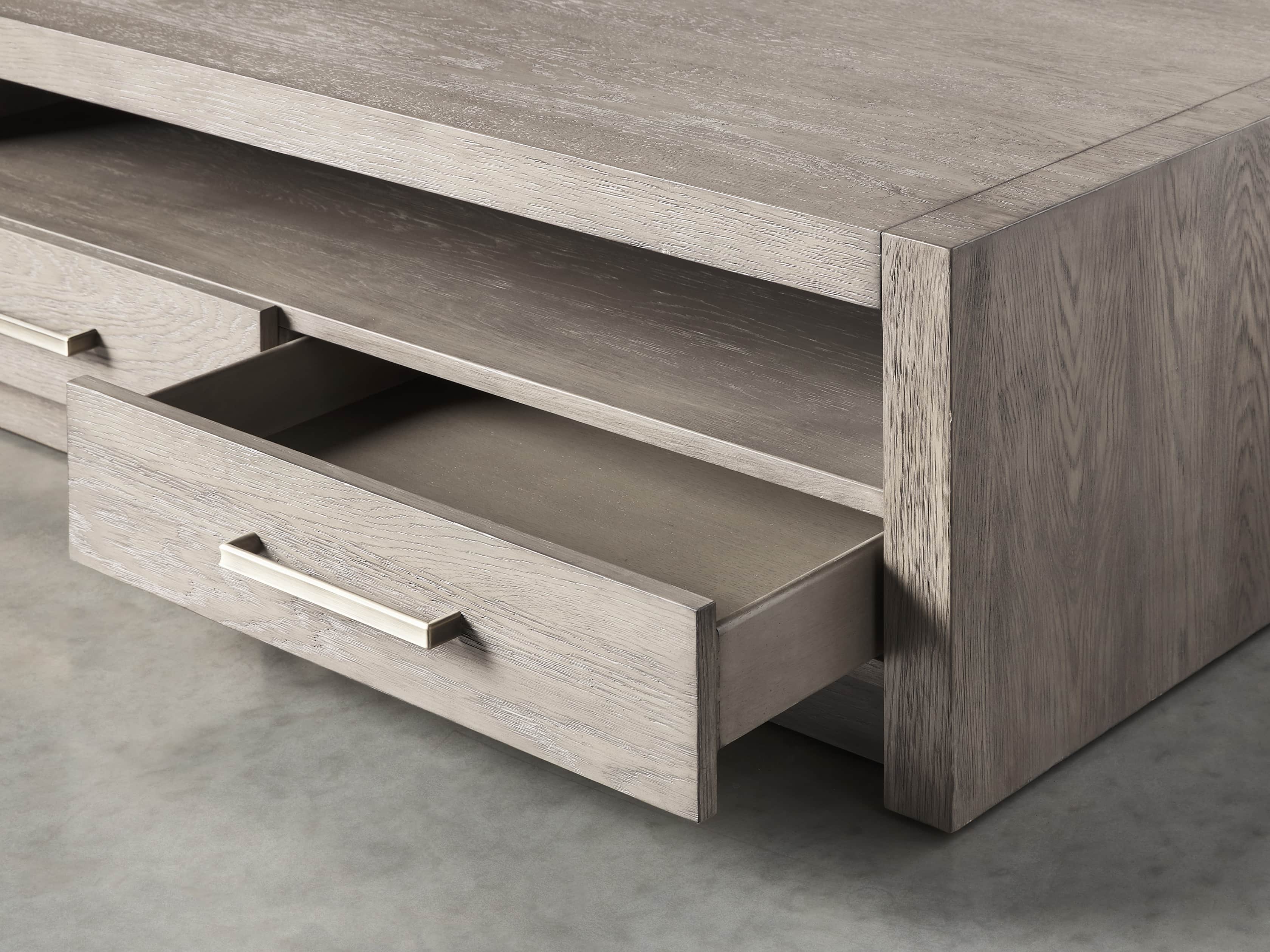 Bodhi 62" Coffee Table in Salvaged Grey, slide 4 of 5